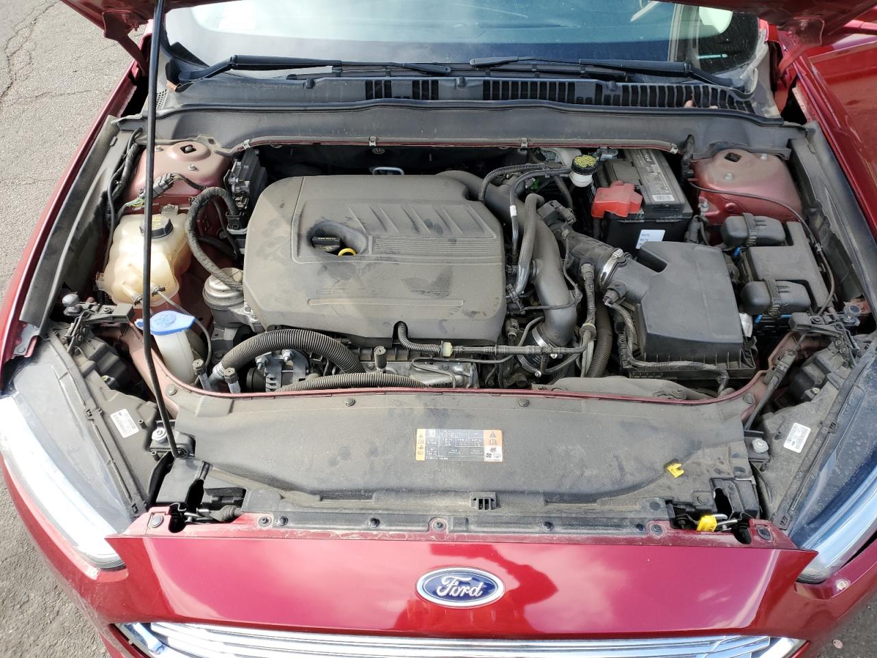 2016 Ford Fusion VIN 3FA6P0HD7GR396439 Copart auction photo, front end / hail damage thumbnail 11