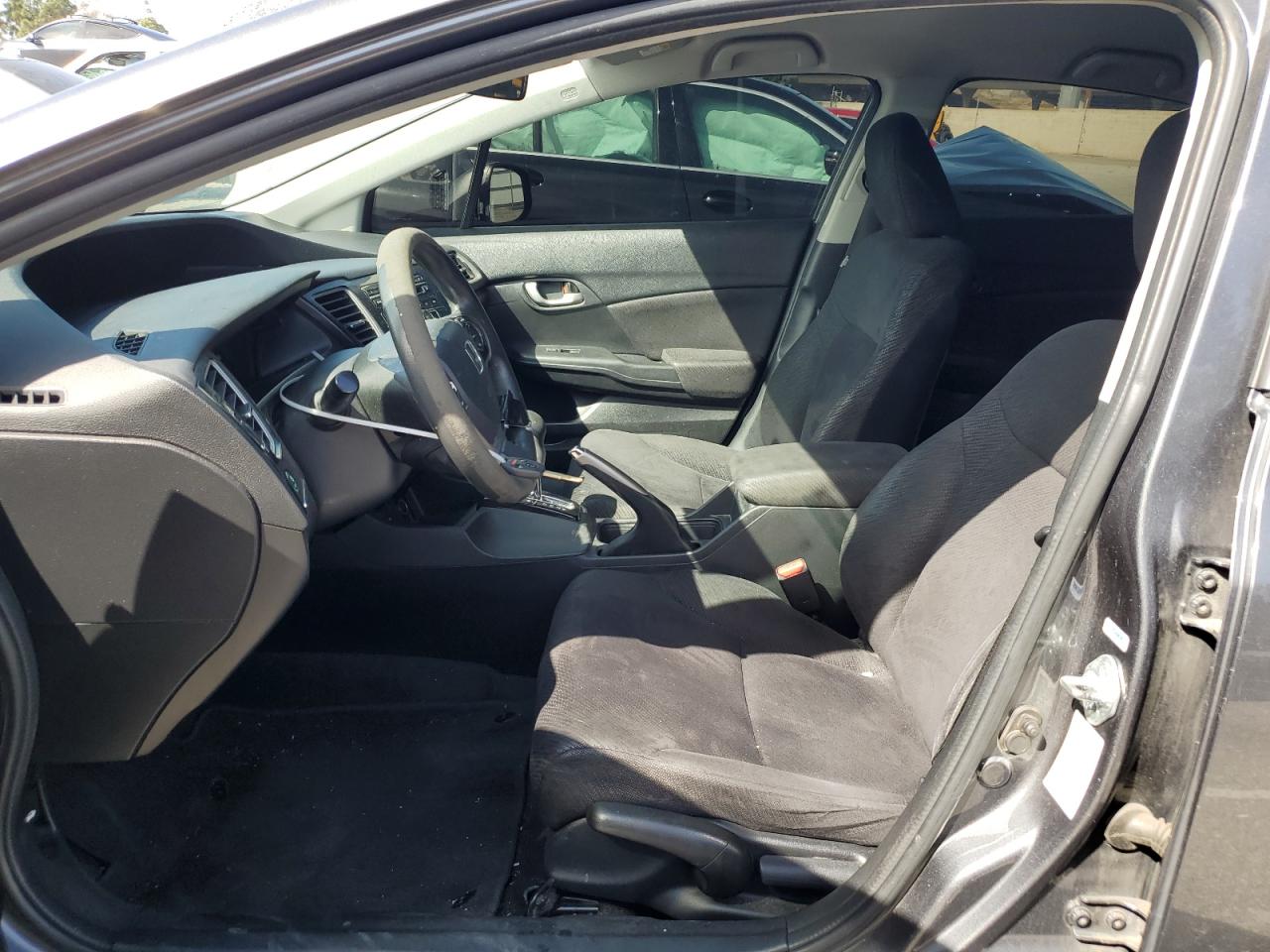 2013 Honda Civic VIN 19XFB2F59DE227459 Copart auction photo, rear end damage thumbnail 7