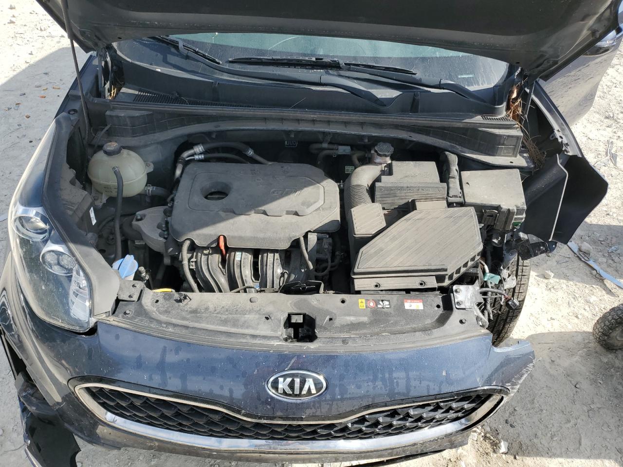 2020 KIA Sportage VIN KNDPM3AC8L7739478 Copart auction photo, front end / side damage thumbnail 14