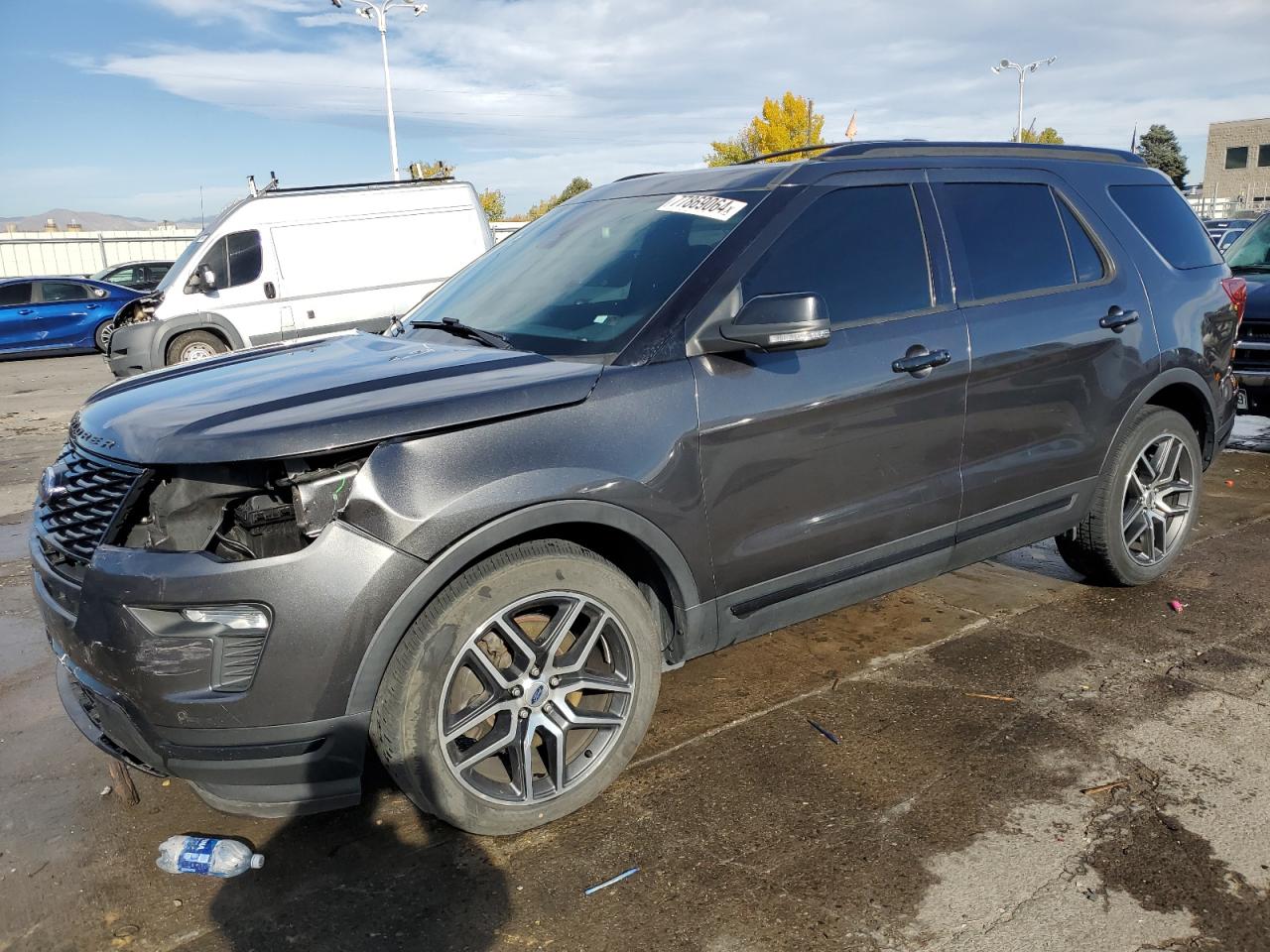2018 Ford Explorer VIN 1FM5K8GTXJGB14588