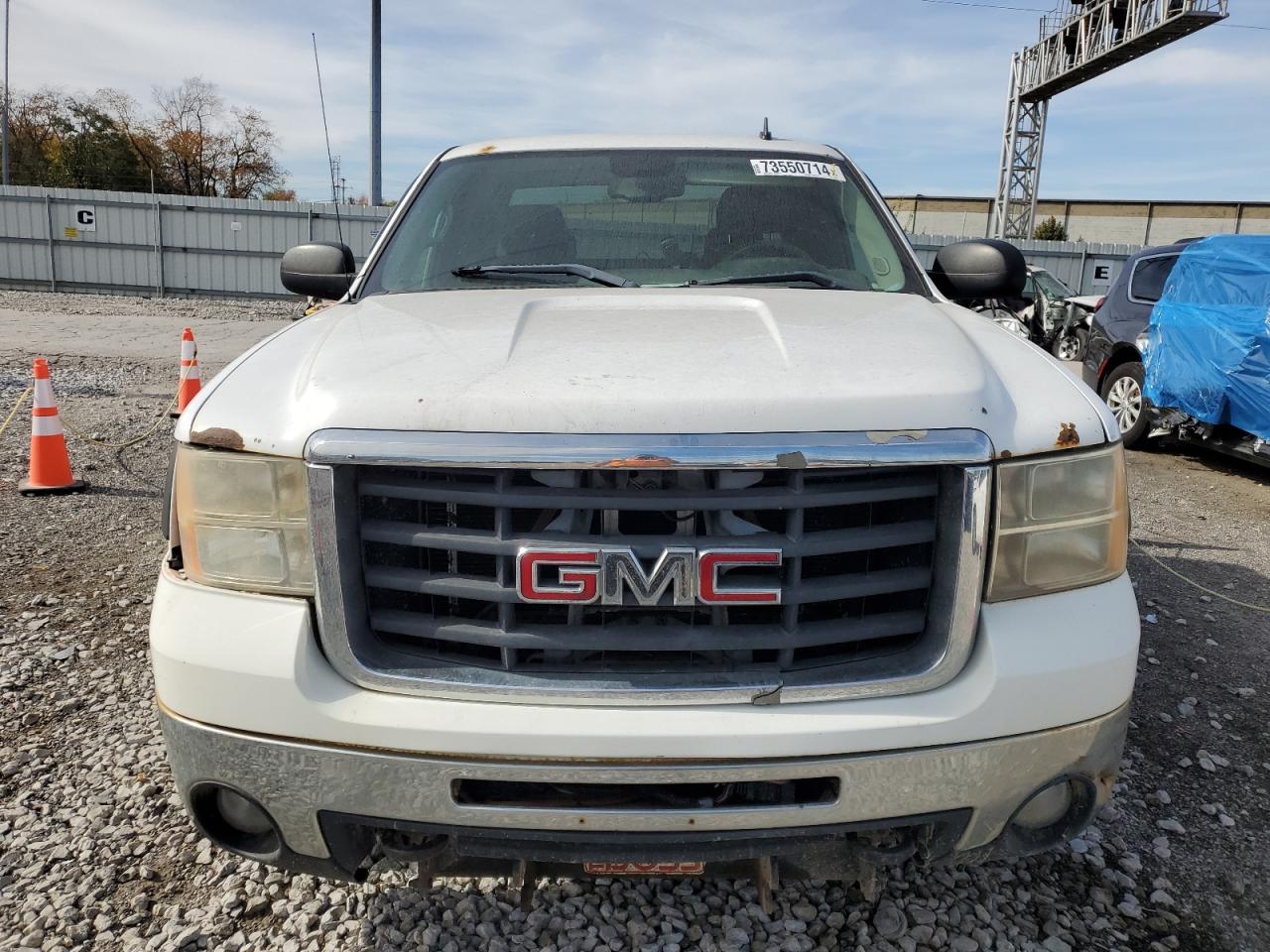 2008 GMC Sierra VIN 1GTHK29K08E109649 Copart auction photo, front end damage thumbnail 5