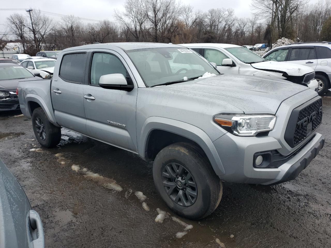 2022 Toyota Tacoma VIN 3TMCZ5AN3NM474474 Copart auction photo, rear end damage thumbnail 4