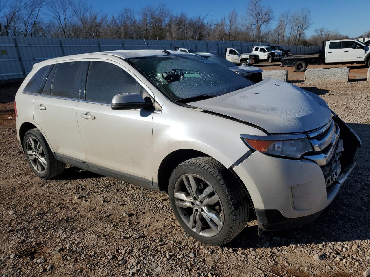 2012 Ford Edge VIN 2FMDK3KC1CBA69475 Copart auction photo, front end / minor dent/scratches damage thumbnail 4