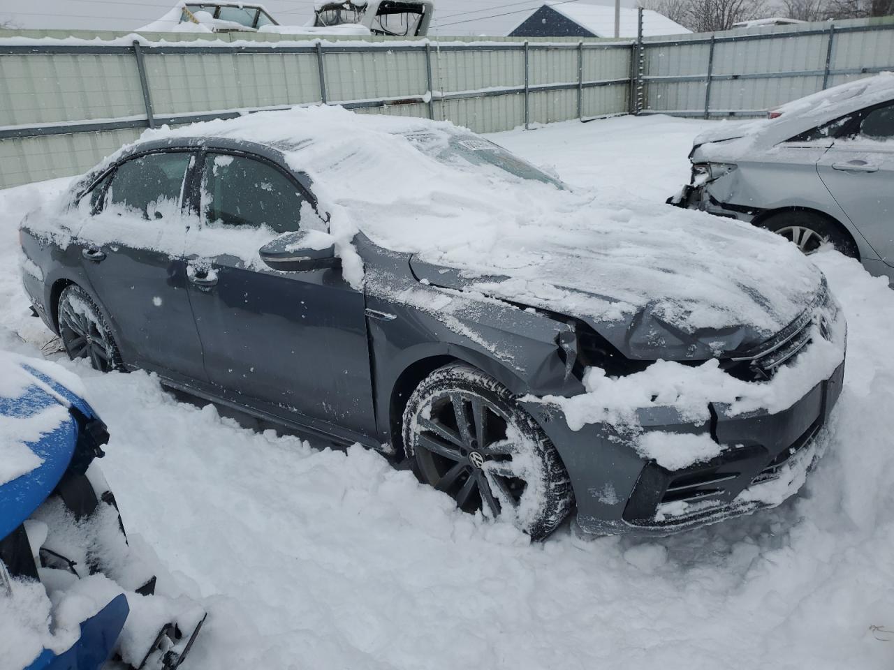 2018 Volkswagen Passat VIN 1VWAA7A3XJC026508 Copart auction photo, front end damage thumbnail 4