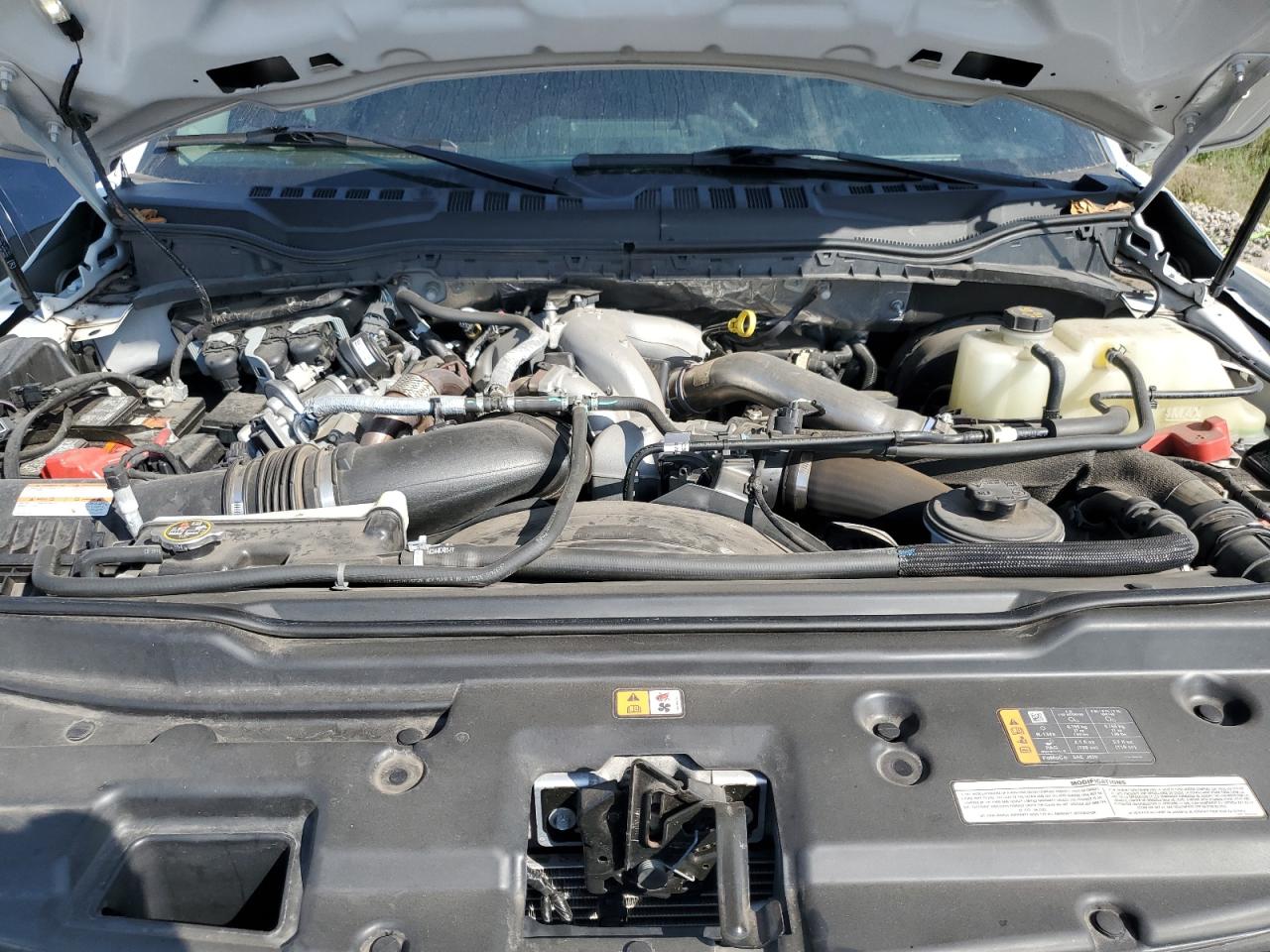 2021 Ford F250 VIN 1FT8W2BT9MED66990 Copart auction photo, front end damage thumbnail 11