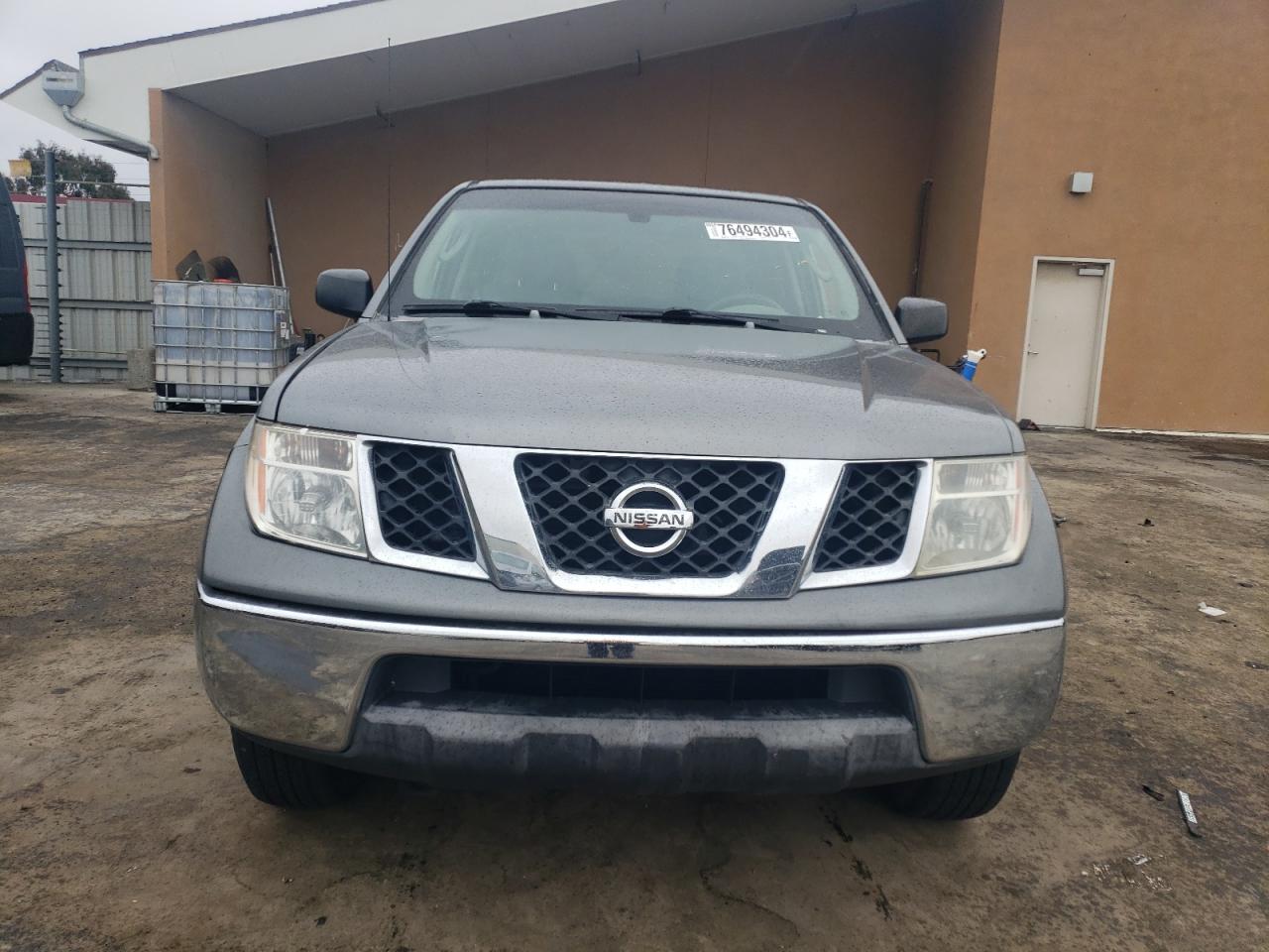 2005 Nissan Navara (Frontier) VIN 1N6AD07U05C444340 Copart auction photo, rear end damage thumbnail 5