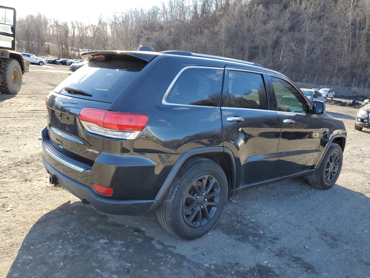 2015 Jeep Grand Cherokee VIN 1C4RJFBG1FC859946 Copart auction photo, undercarriage / side damage thumbnail 3