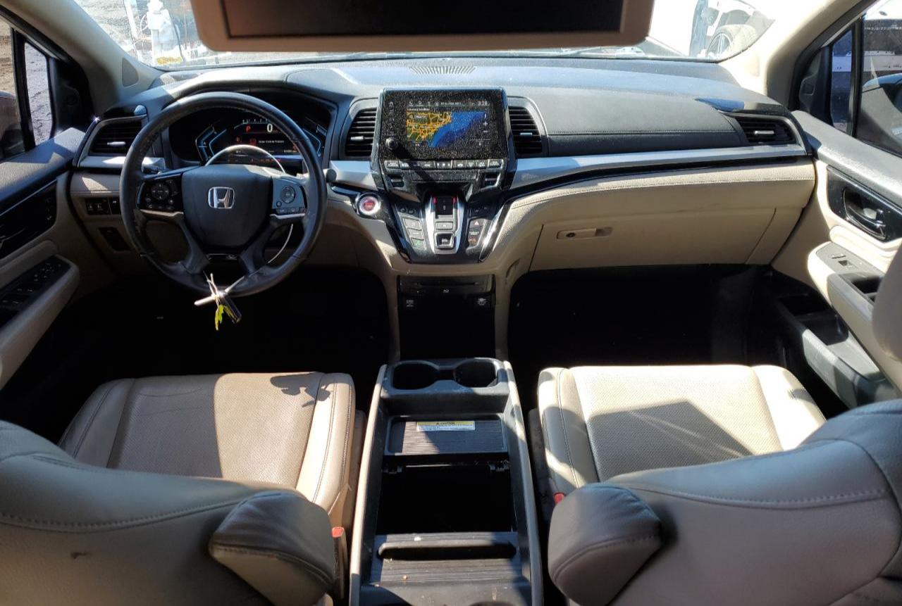 2019 Honda Odyssey VIN 5FNRL6H93KB072349 Copart auction photo, vandalism / minor dent/scratches damage thumbnail 8