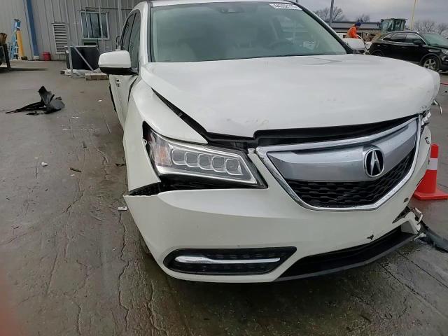 2016 Acura MDX VIN 5FRYD4H40GB050882 Copart auction photo, front end / rear end damage thumbnail 14