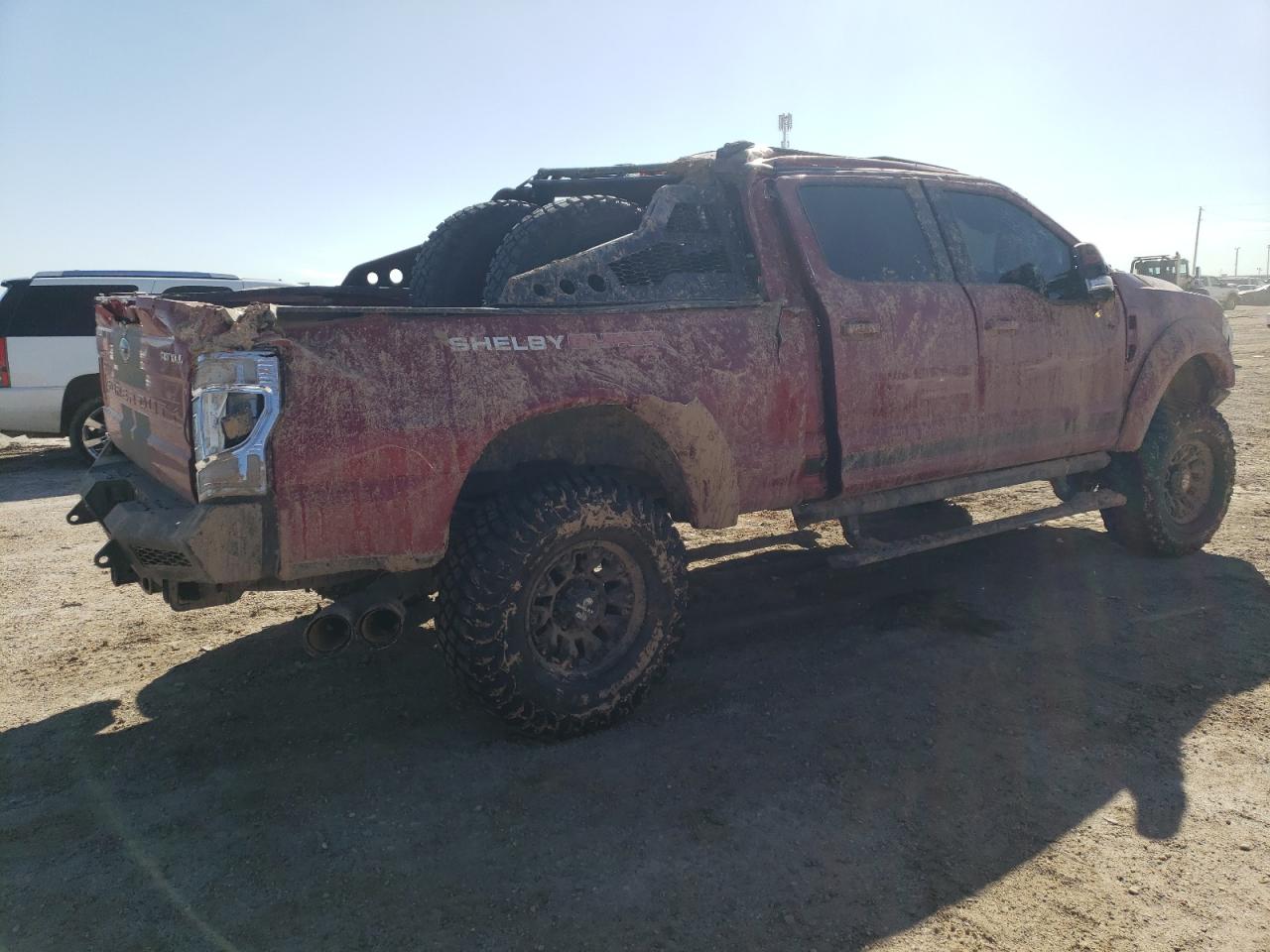 2021 Ford F250 VIN 1FT8W2BT6MED24695 Copart auction photo, all over / rollover damage thumbnail 3