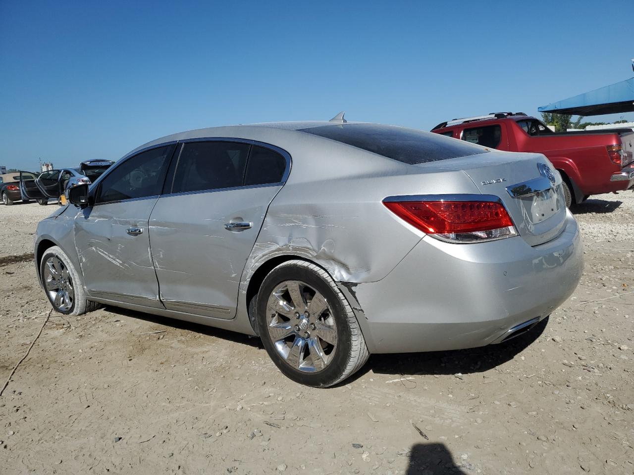 2012 Buick LaCrosse VIN 1G4GD5E39CF328906 Copart auction photo, side / minor dent/scratches damage thumbnail 2