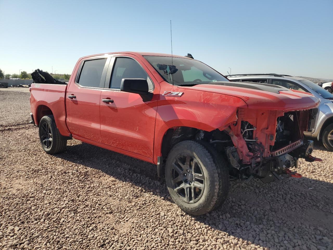 2022 Chevrolet Silverado VIN 3GCPDCED7NG668476 Copart auction photo, front end damage thumbnail 4