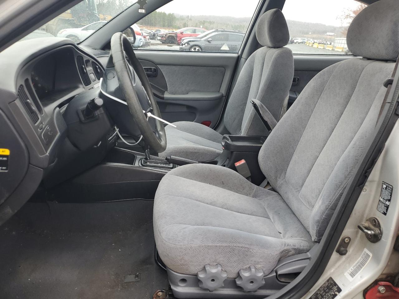 2004 Hyundai Elantra VIN KMHDN46D54U825854 Copart auction photo, front end damage thumbnail 7