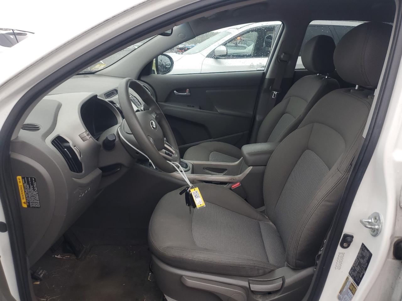 2015 KIA Sportage VIN KNDPBCAC0F7776244 Copart auction photo, front end / side damage thumbnail 7