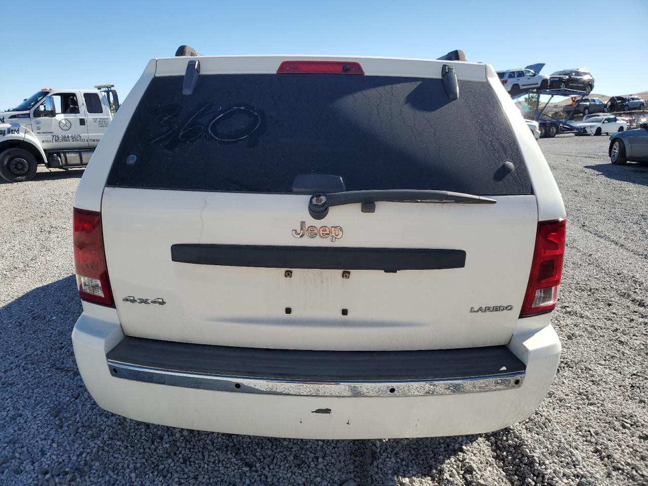2005 Jeep Grand Cherokee VIN 1J4GR48K35C581253 Copart auction photo, front end damage thumbnail 6