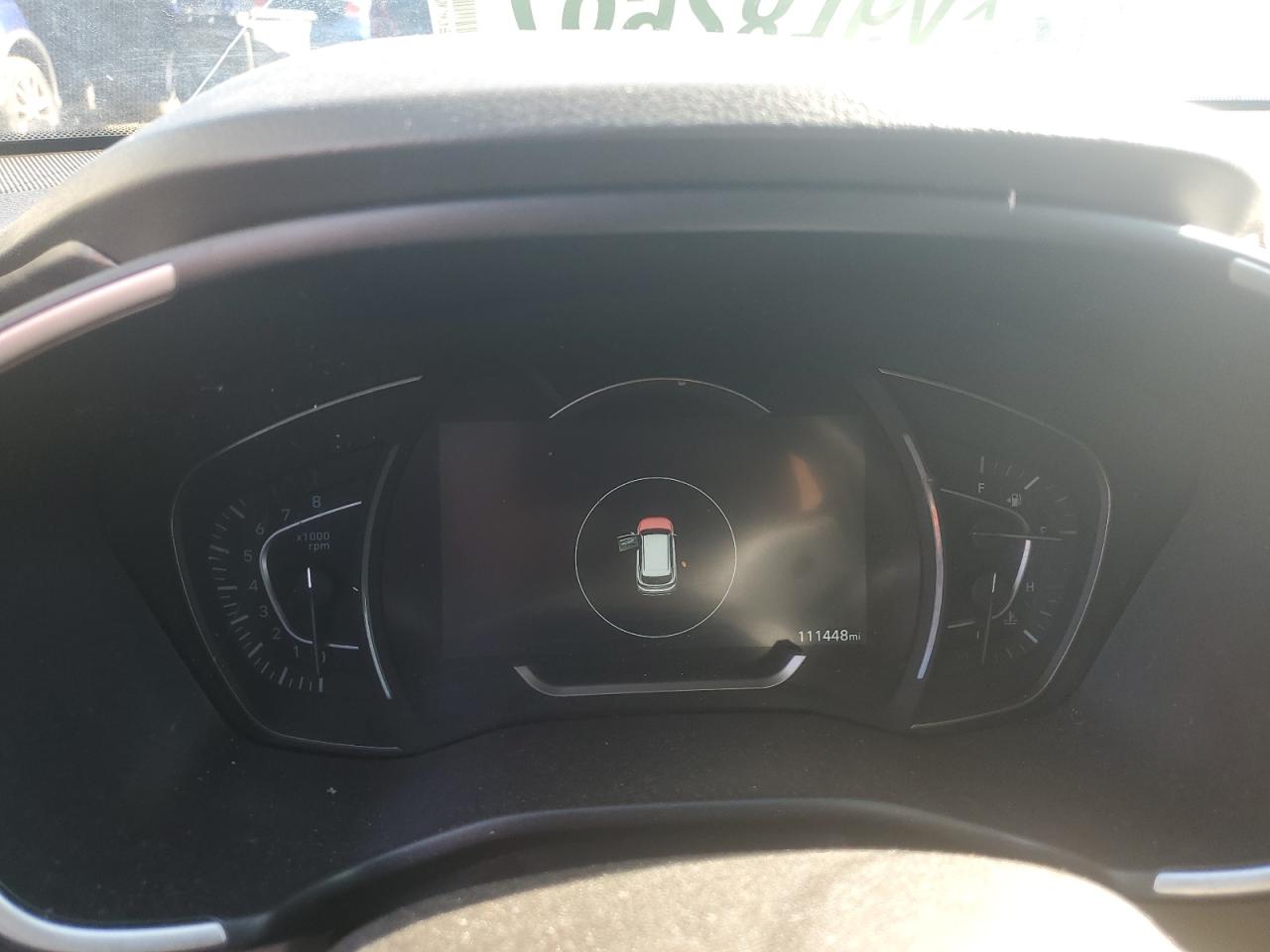 2020 Hyundai Santa Fe VIN 5NMS3CAD8LH237701 Copart auction photo, front end / minor dent/scratches damage thumbnail 9