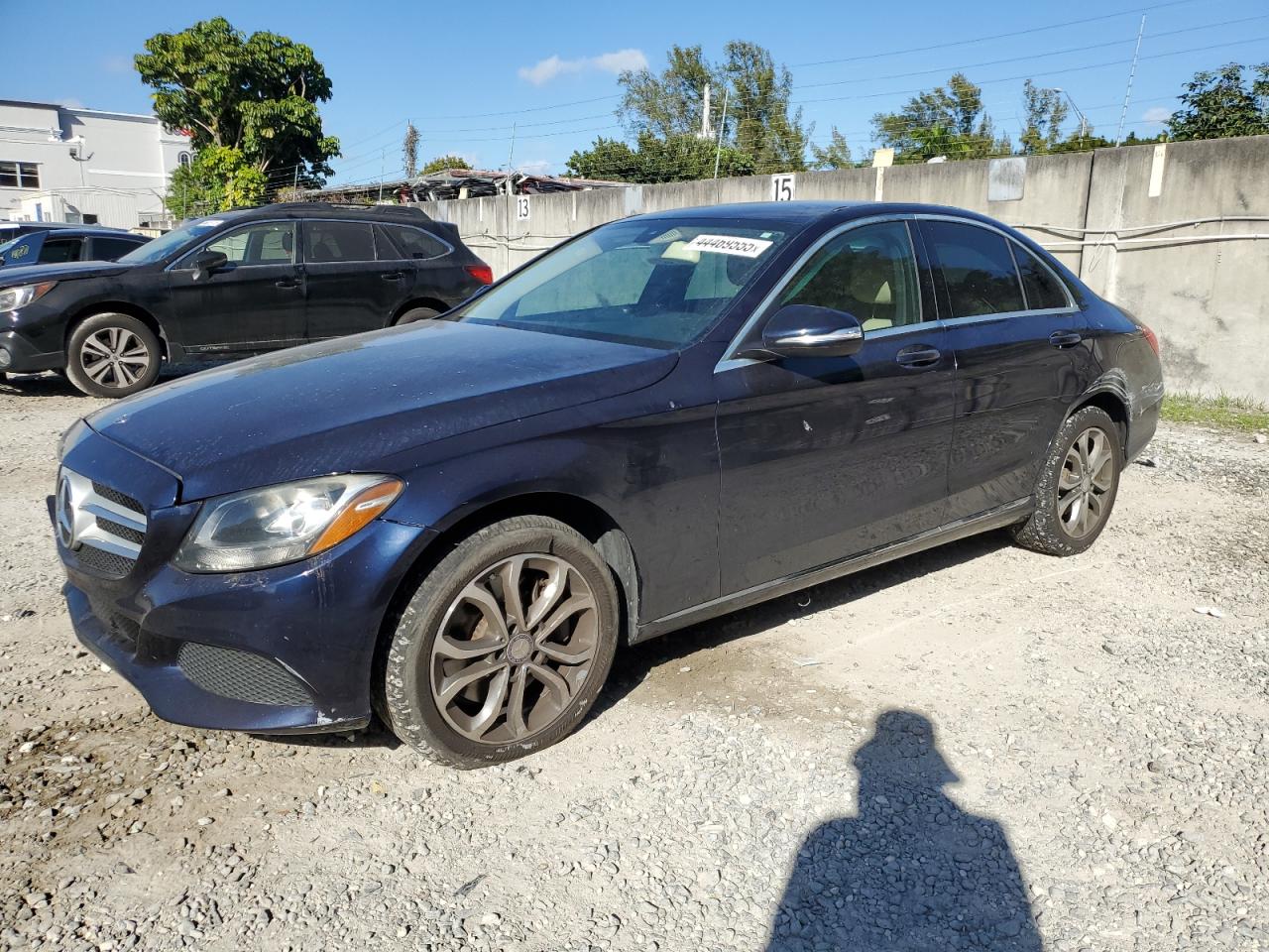 2015 Mercedes-Benz C-klasse VIN 55SWF4KB3FU022310