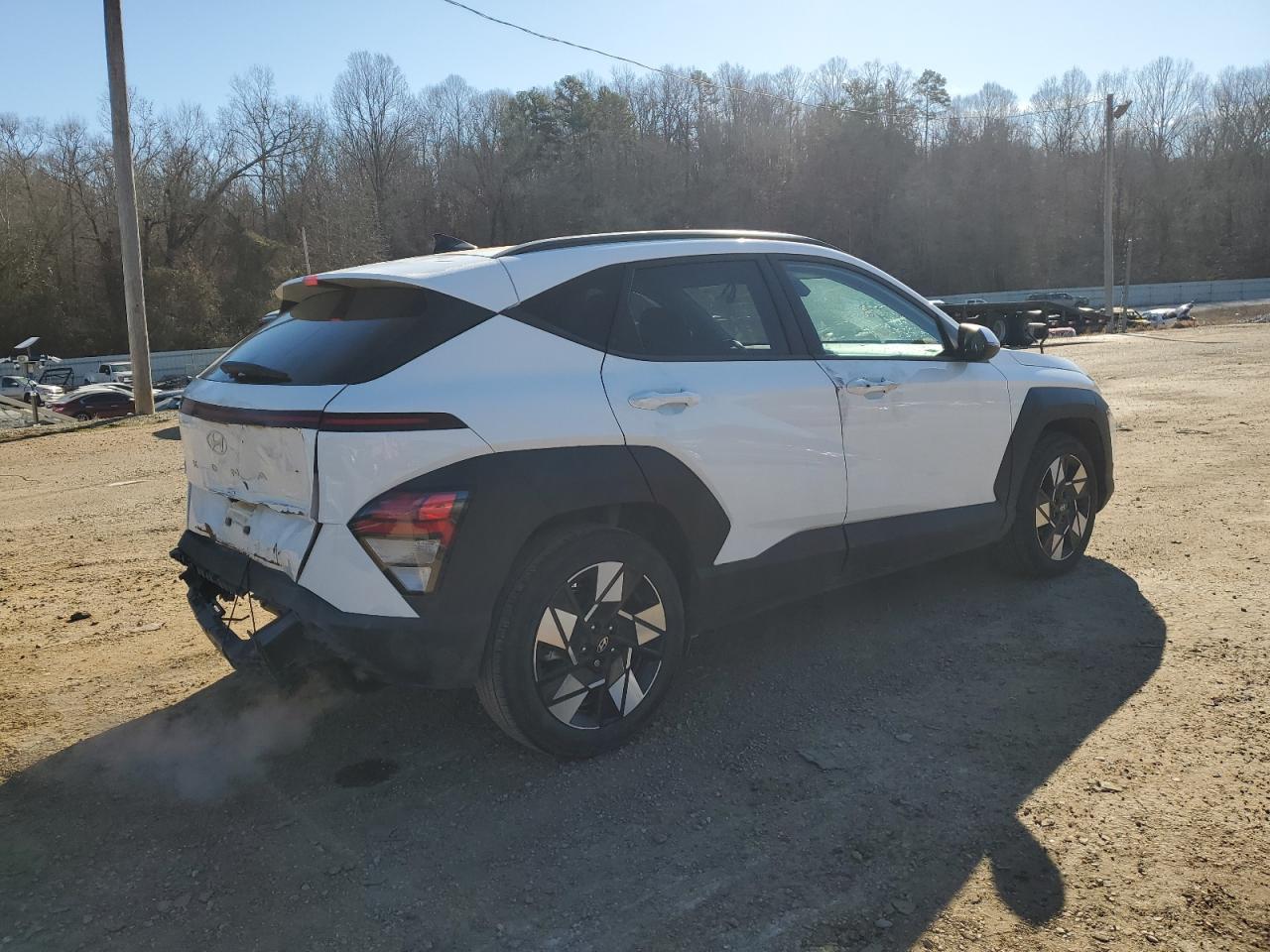 2024 Hyundai Kona VIN KM8HB3AB7RU087279 Copart auction photo, rear end damage thumbnail 3