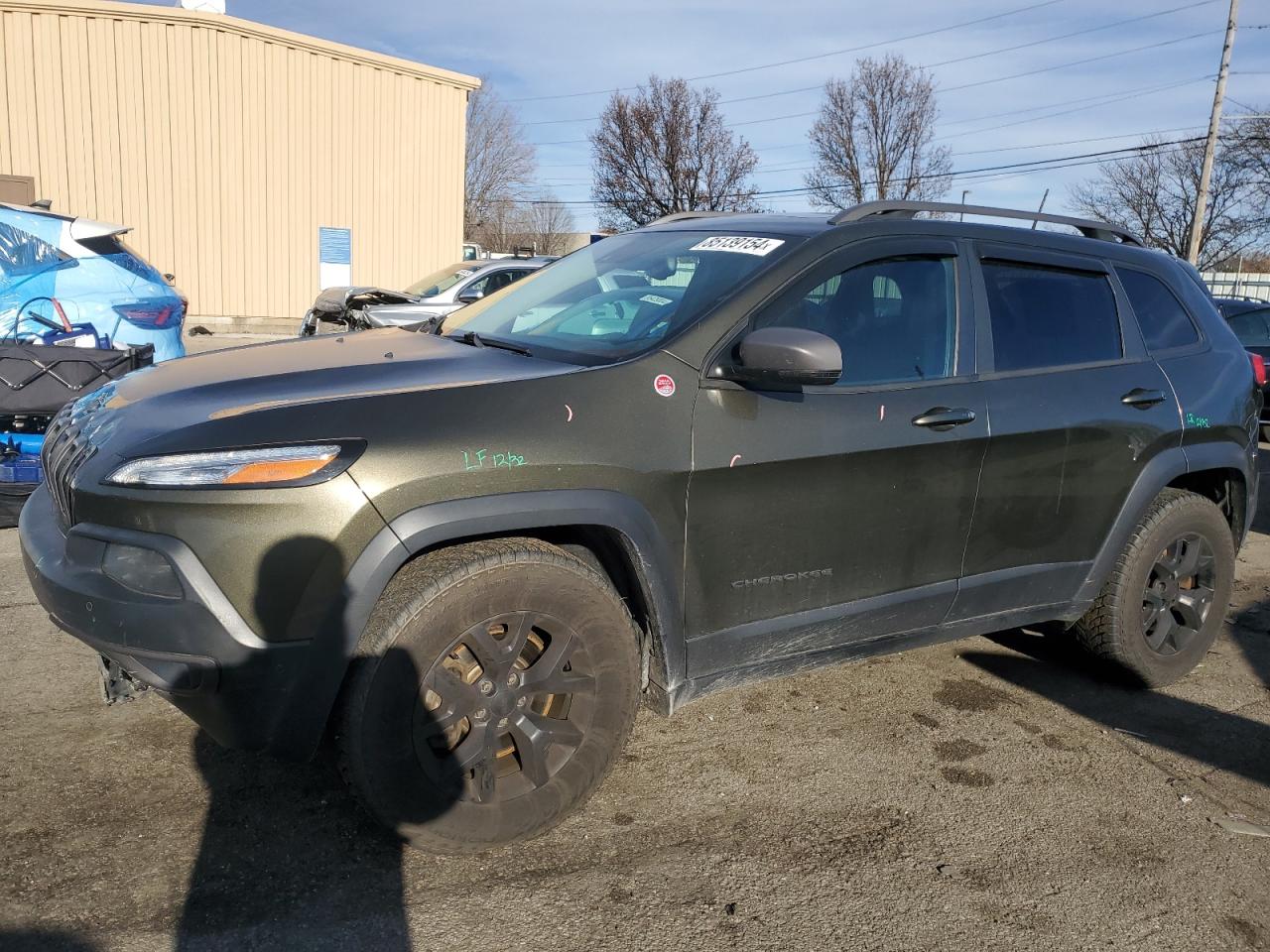 2016 Jeep Cherokee VIN 1C4PJMBS1GW161367