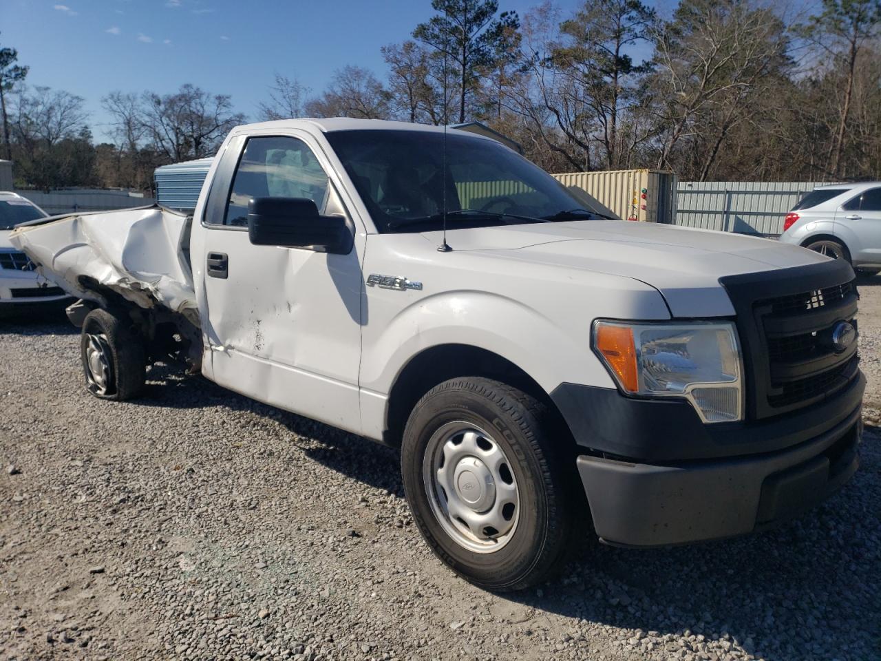 2013 Ford F-150 VIN 1FTMF1CM4DKE09049 Copart auction photo, all over damage thumbnail 4