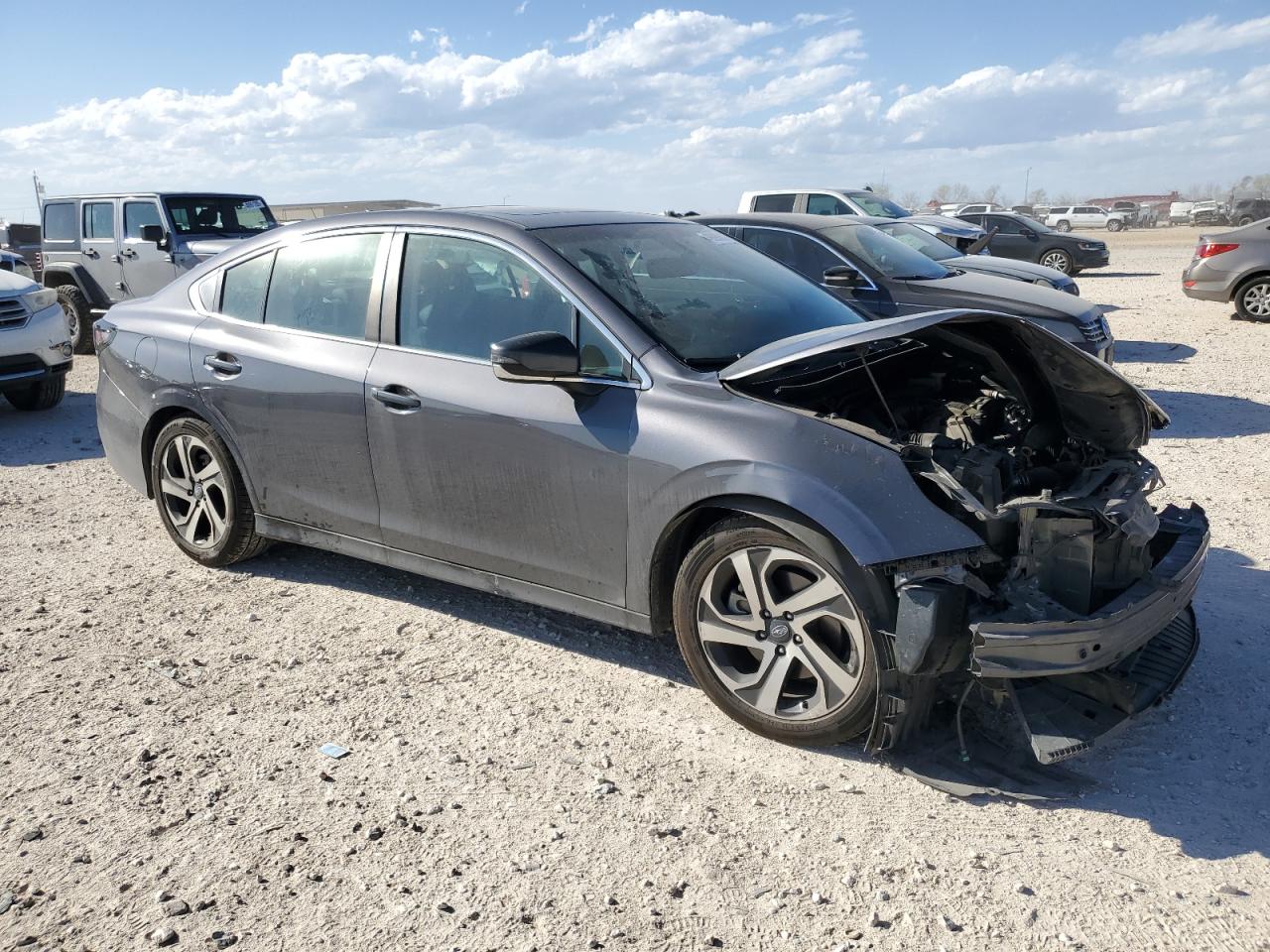 2020 Subaru Legacy VIN 4S3BWAN63L3014357 Copart auction photo, front end damage thumbnail 4