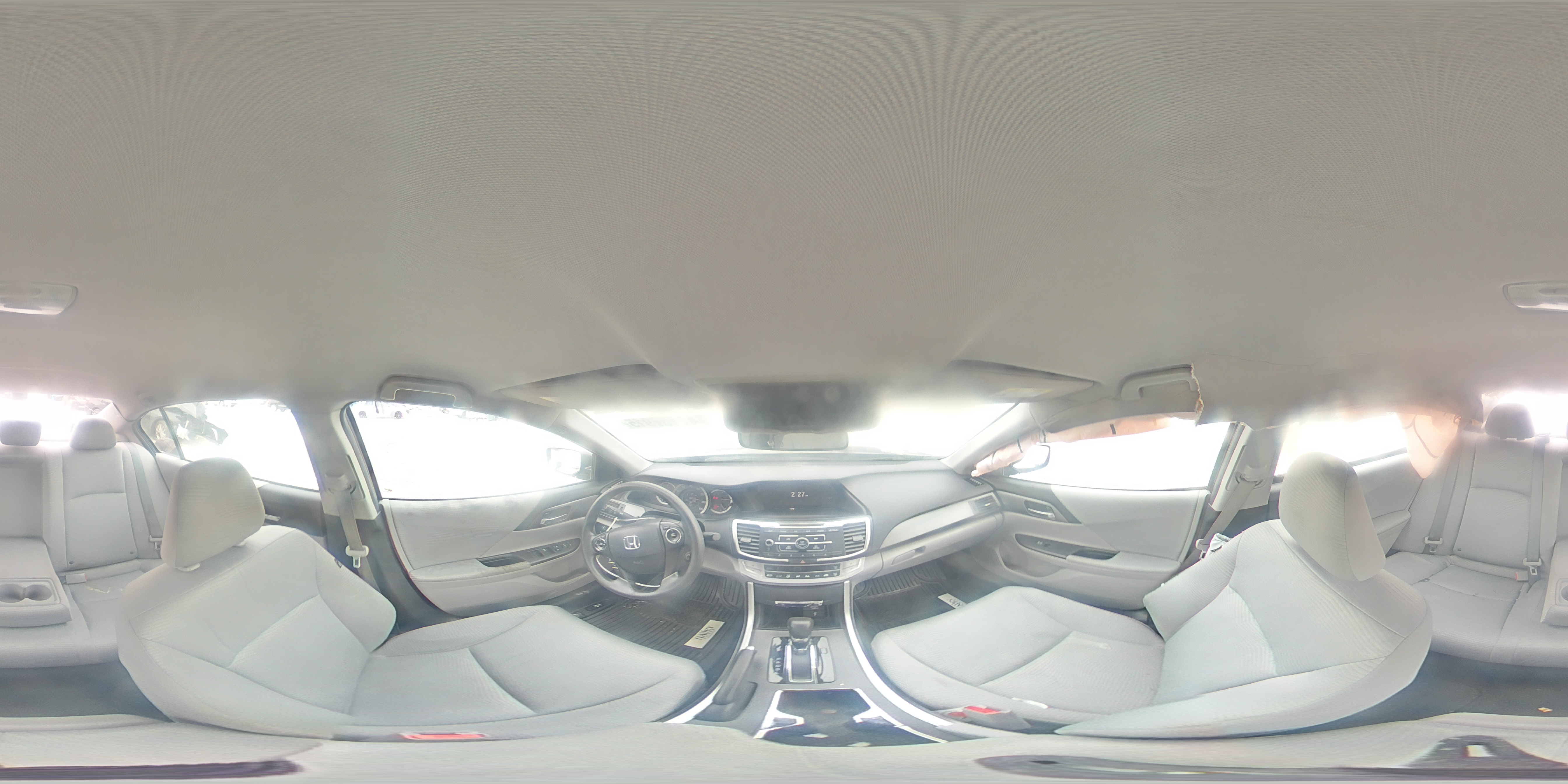 2015 Honda Accord VIN 1HGCR2F35FA129744 Copart auction photo, rear end damage thumbnail 12