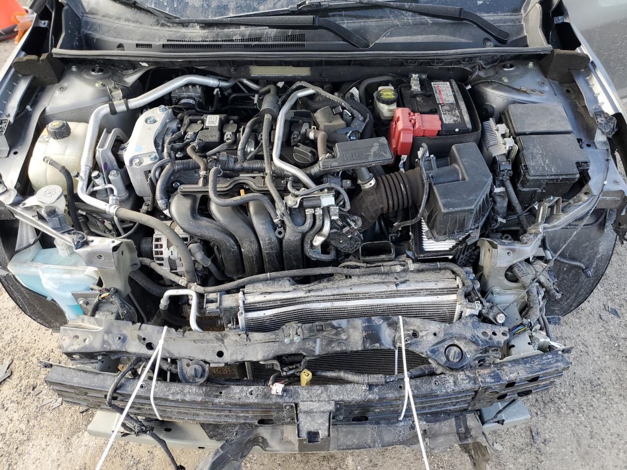 2021 Nissan Sentra VIN 3N1AB8DV0MY265504 Copart auction photo, front end damage thumbnail 11