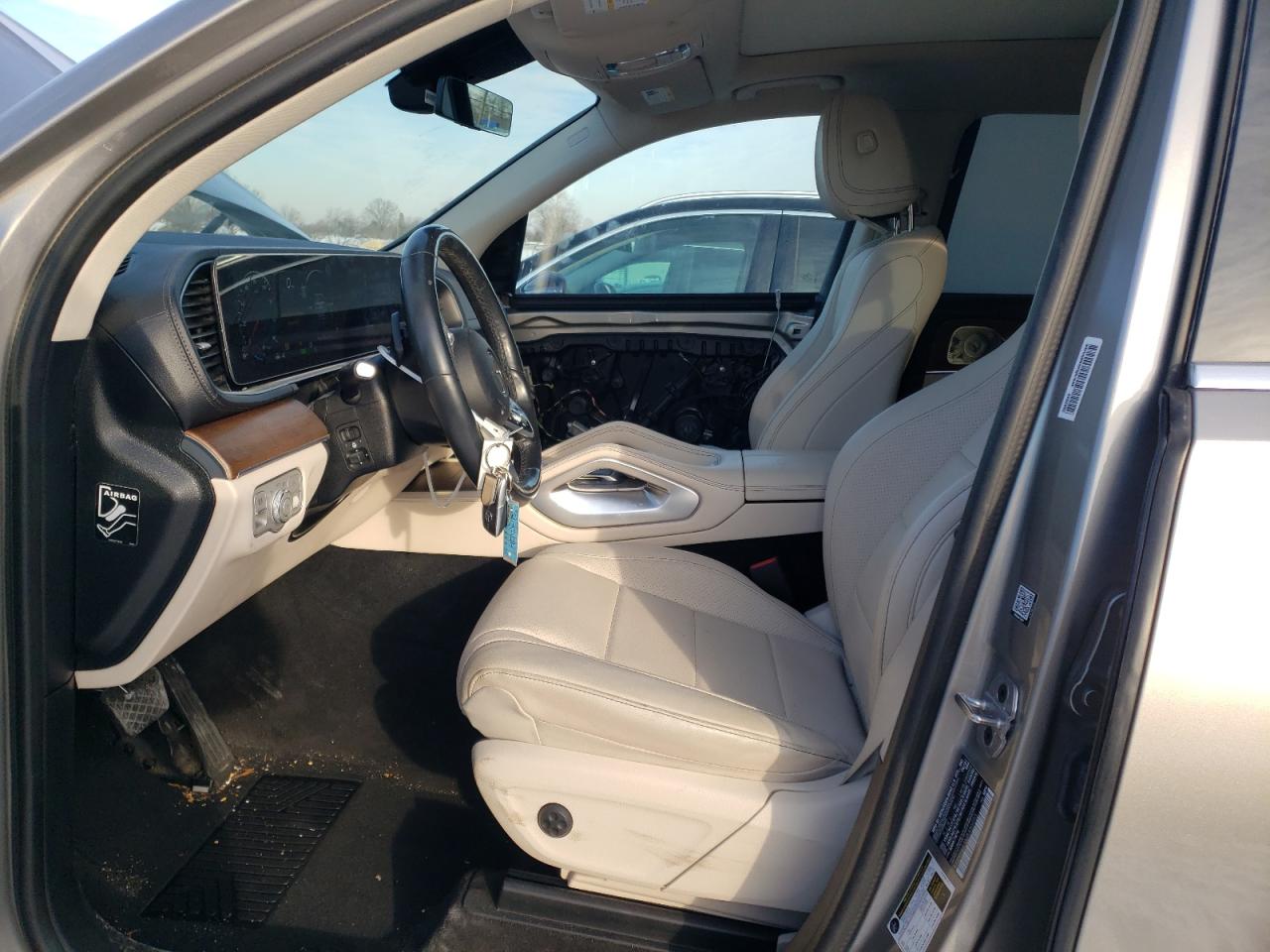 2021 Mercedes-Benz GLS-klasse VIN 4JGFF5KE5MA486055 Copart auction photo, front end damage thumbnail 7