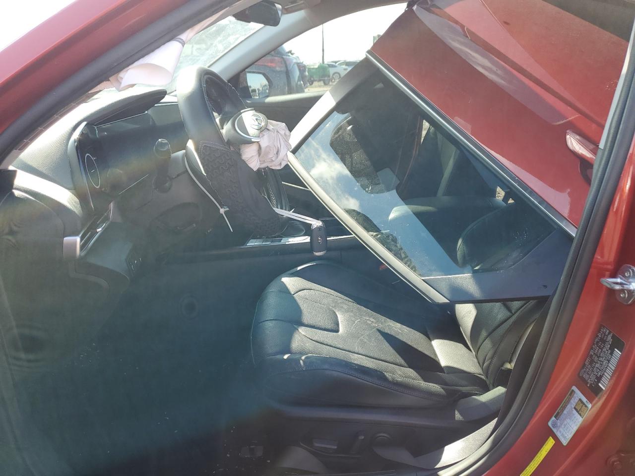 2021 Hyundai Elantra VIN KMHLP4AG8MU120098 Copart auction photo, all over / frame damage damage thumbnail 7
