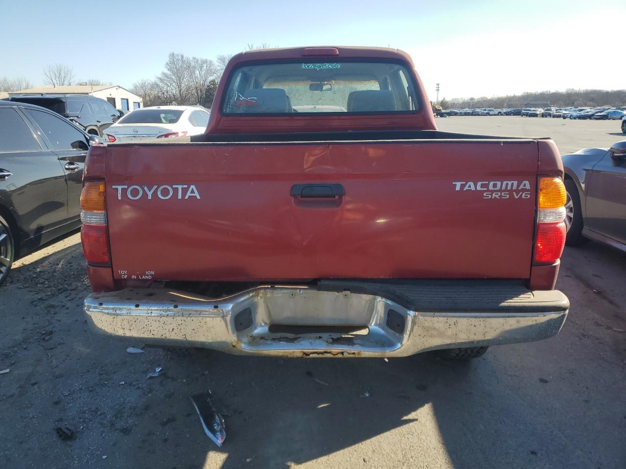 2002 Toyota Tacoma VIN 5TEHN72N62Z026983 Copart auction photo, minor dent/scratches damage thumbnail 6
