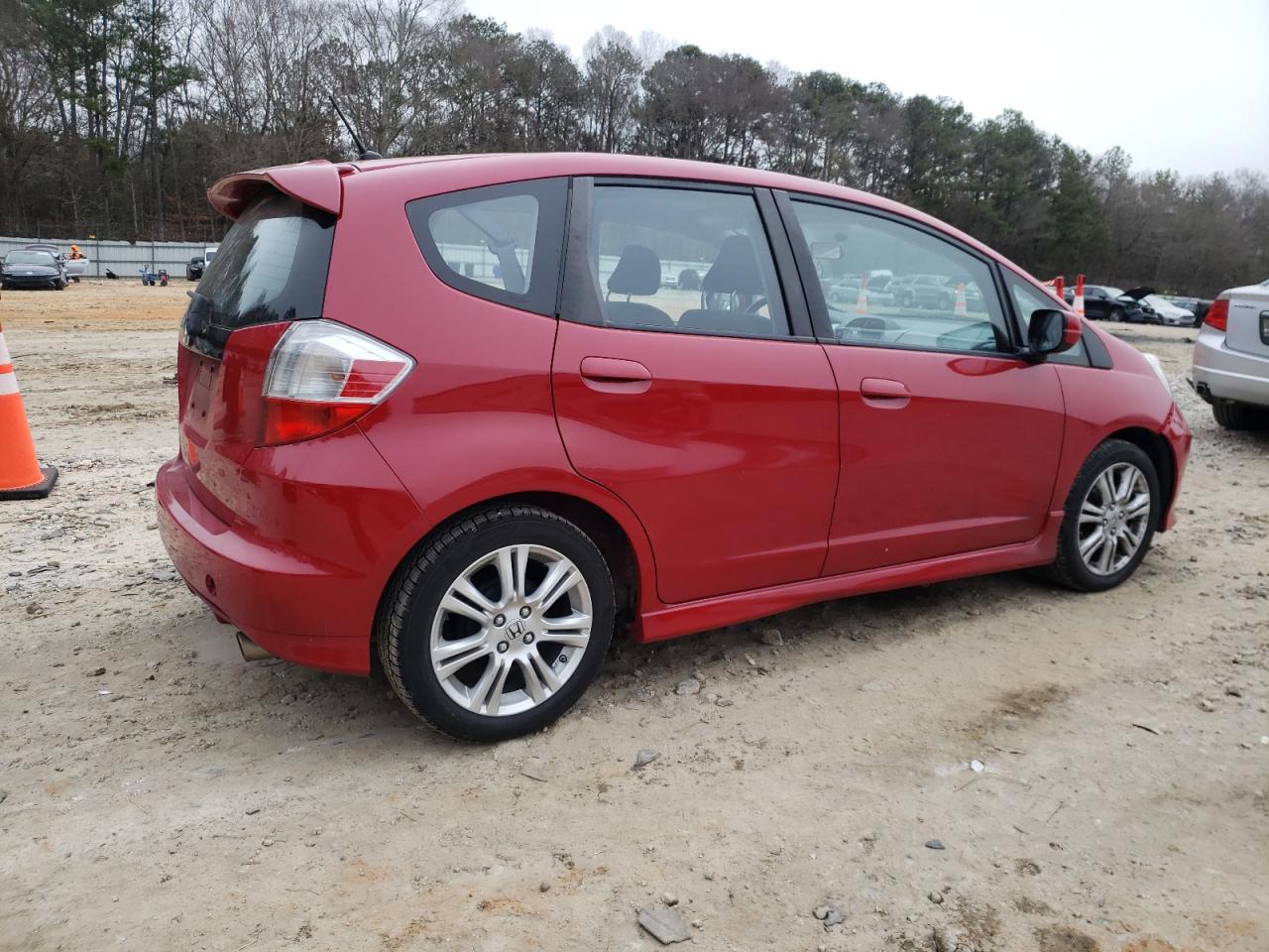 2009 Honda Fit VIN JHMGE88459S014367 Copart auction photo, front end damage thumbnail 3