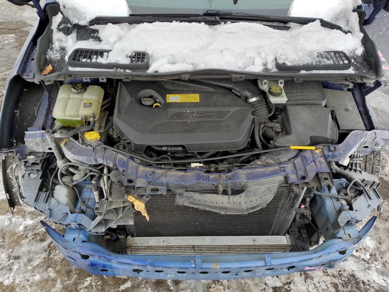 2013 Ford Escape VIN 1FMCU0GX7DUB36723 Copart auction photo, front end damage thumbnail 11