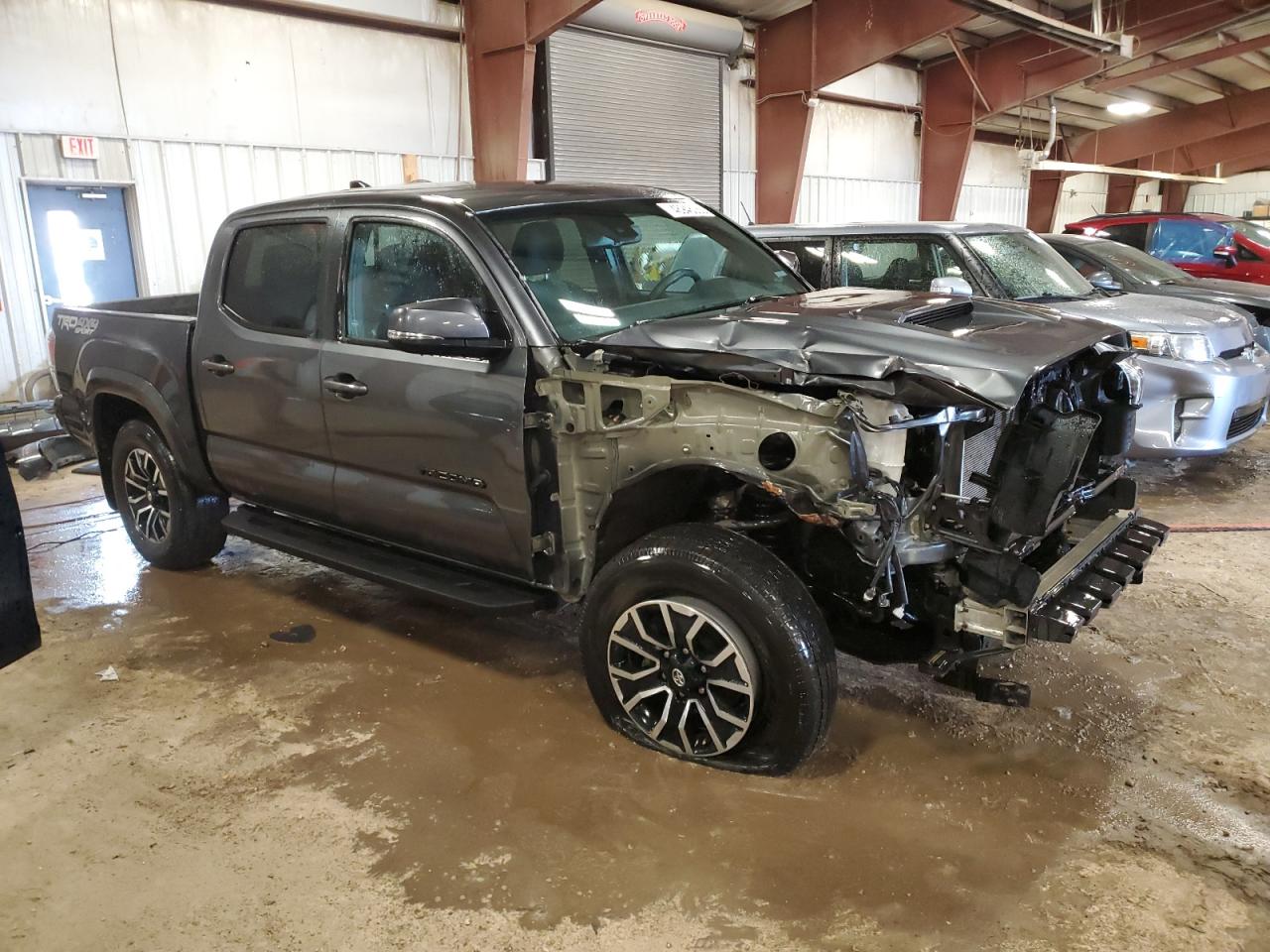 2022 Toyota Tacoma VIN 3TMCZ5AN8NM515407 Copart auction photo, front end damage thumbnail 4
