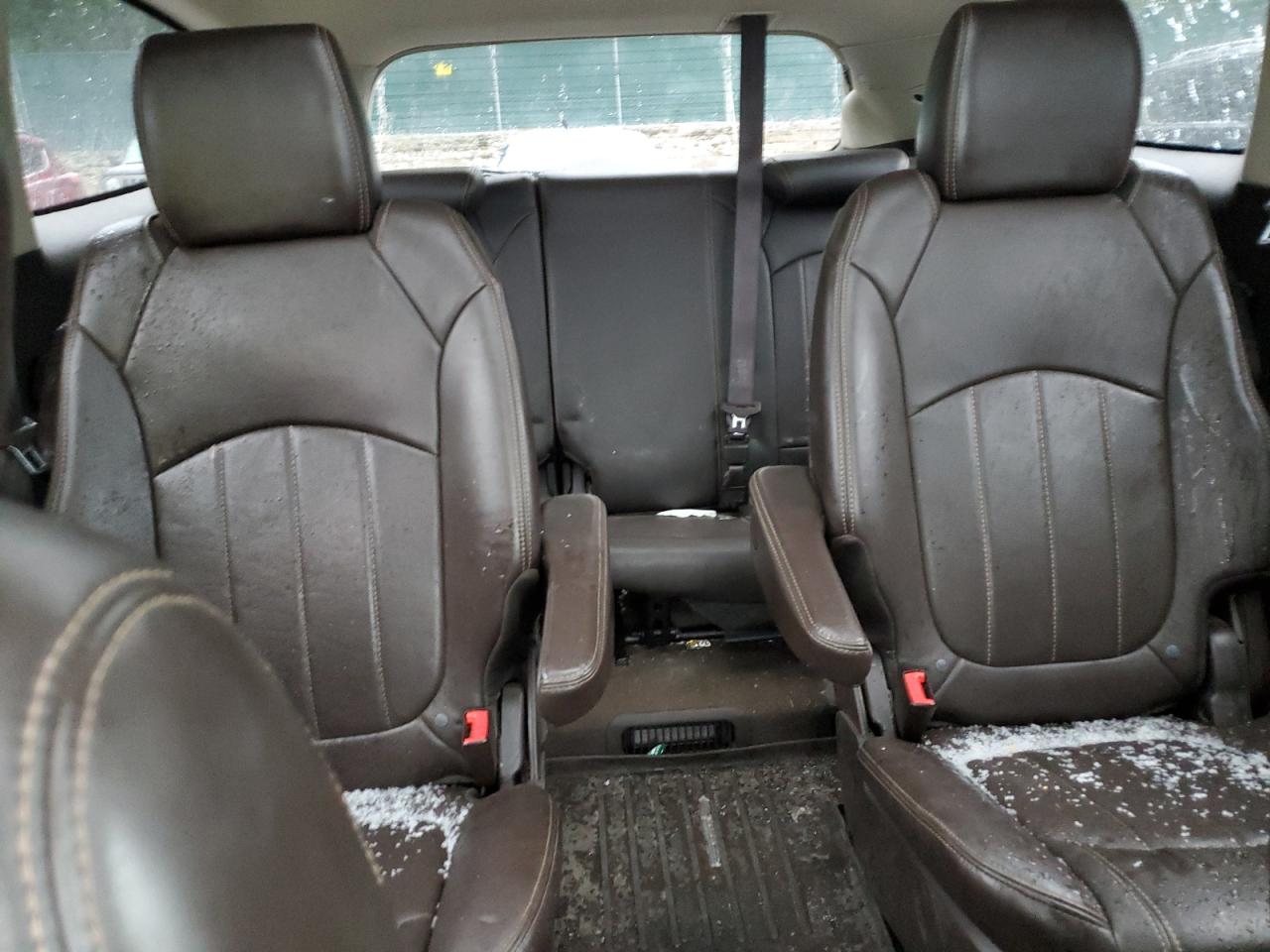 2013 Buick Enclave VIN 5GAKRDKD1DJ197767 Copart auction photo, water/flood damage thumbnail 10