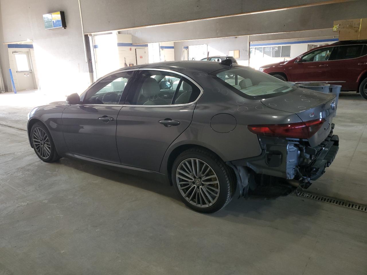 2018 Alfa Romeo Giulia VIN ZARFAEEN3J7581419 Copart auction photo, mechanical damage thumbnail 2