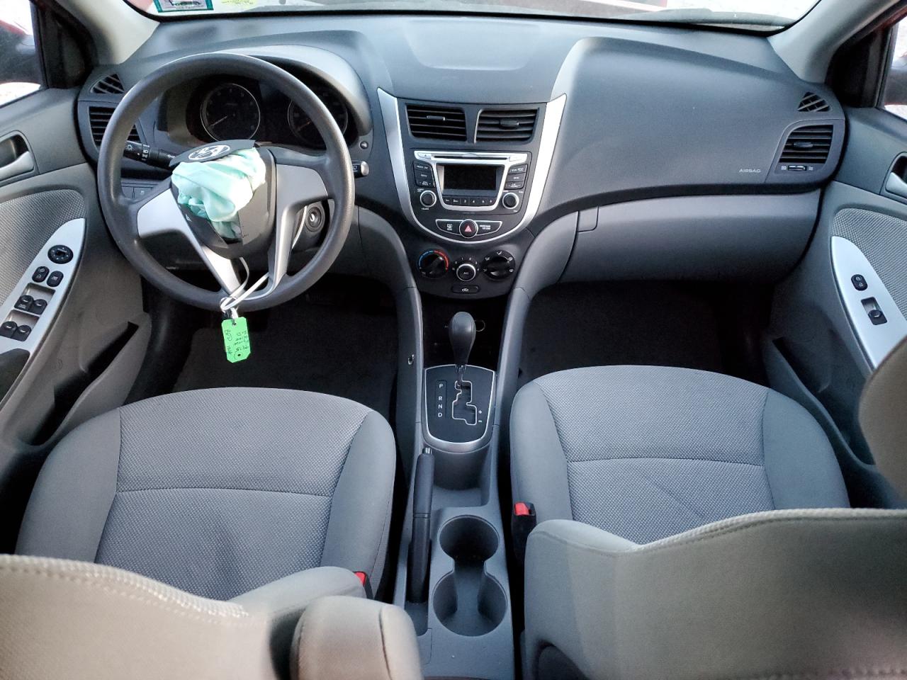 2014 Hyundai Accent VIN KMHCT4AE9EU693779 Copart auction photo, front end damage thumbnail 8