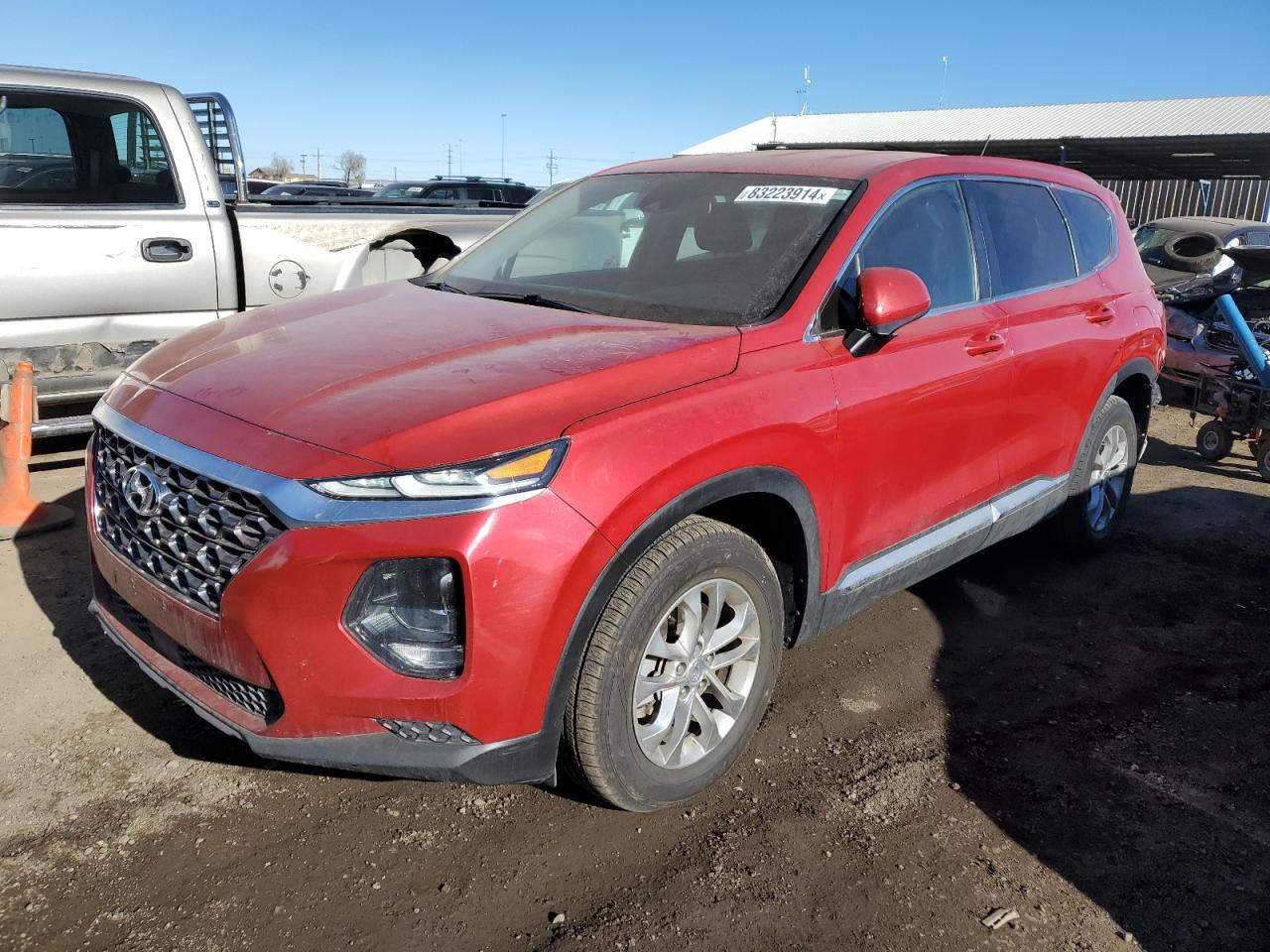 2019 Hyundai Santa Fe VIN 5NMS2CAD9KH092766