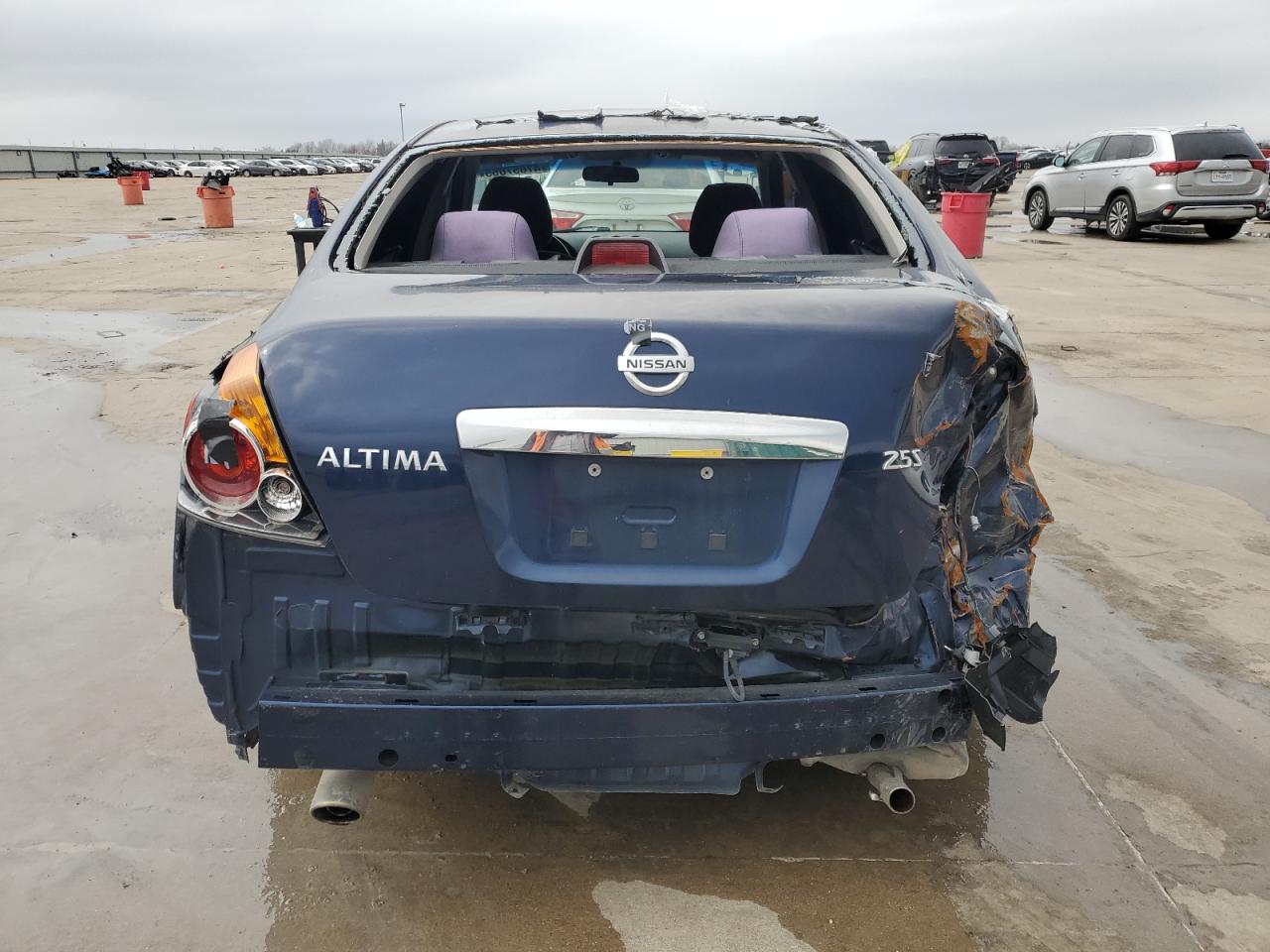 2011 Nissan Altima VIN 1N4AL2APXBN491241 Copart auction photo, rear end damage thumbnail 6