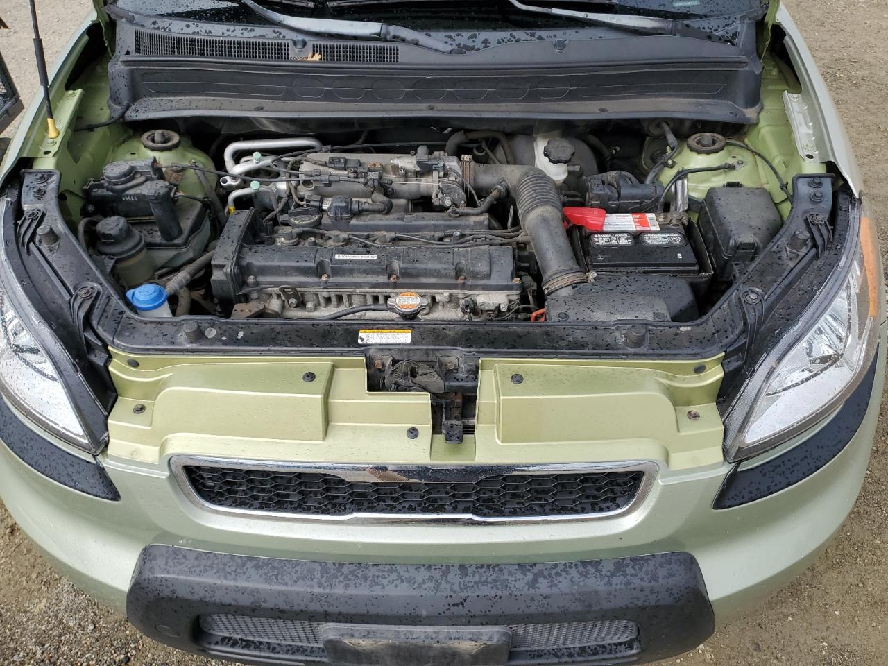 2010 KIA Soul VIN KNDJT2A28A7107670 Copart auction photo, front end damage thumbnail 11