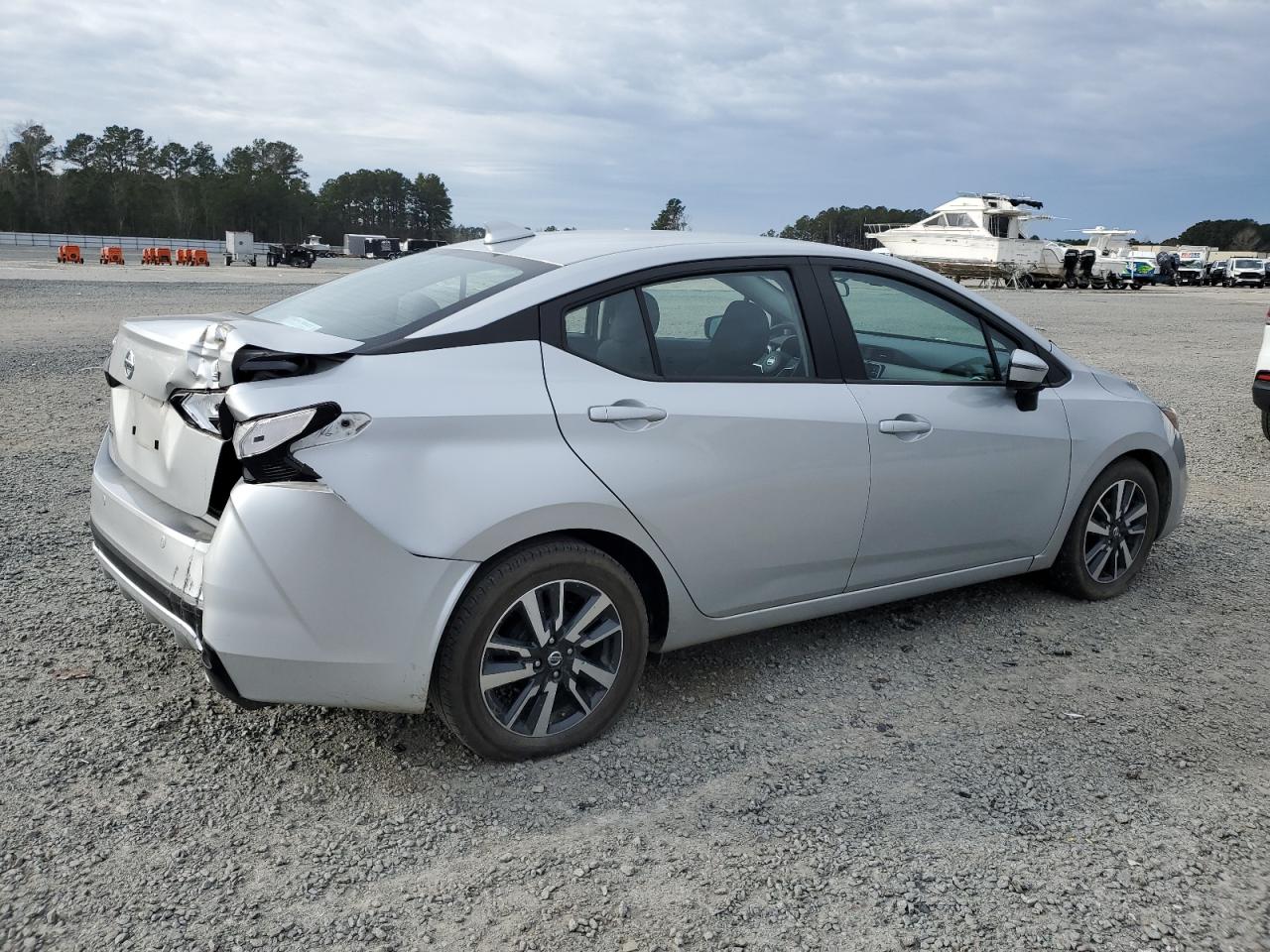 2021 Nissan Versa VIN 3N1CN8EV2ML879577 Copart auction photo, rear end damage thumbnail 3