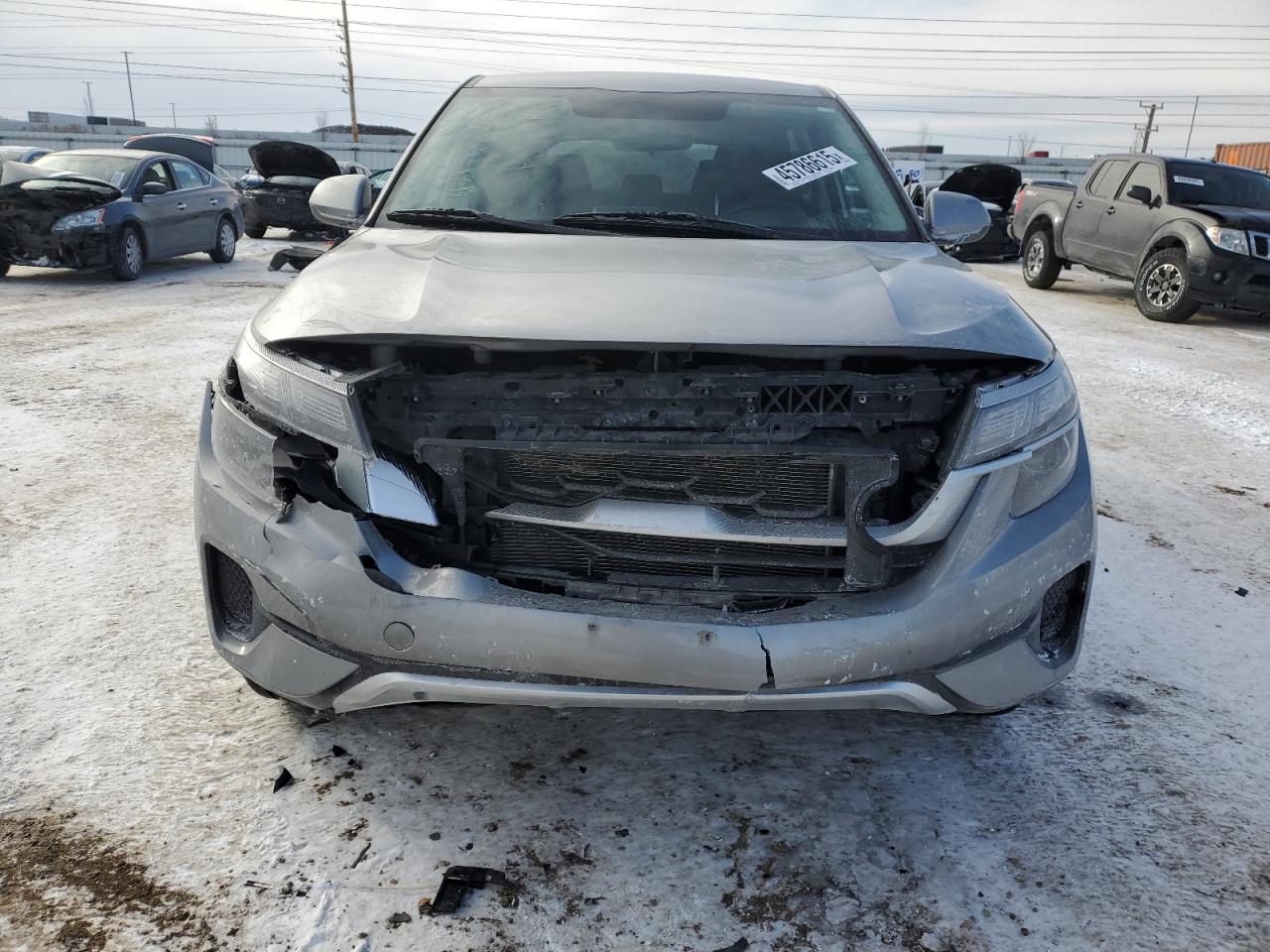 2021 KIA Seltos VIN KNDEPCAA5M7093010 Copart auction photo, front end damage thumbnail 5