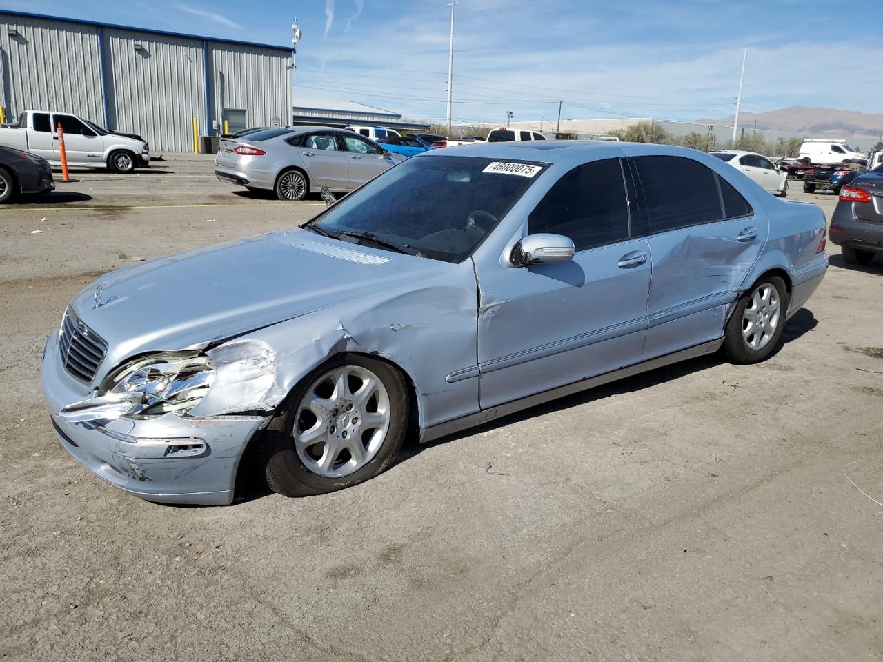 2000 Mercedes-Benz S-klasse VIN WDBNG70J4YA087862