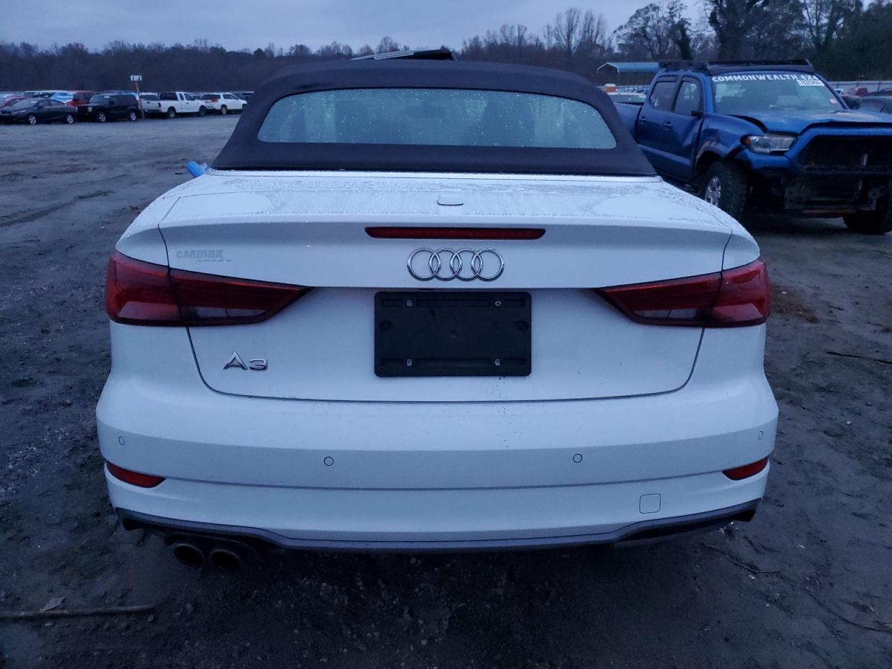 2018 Audi A3 VIN WAU5ULFF9J1005438 Copart auction photo, side damage thumbnail 6