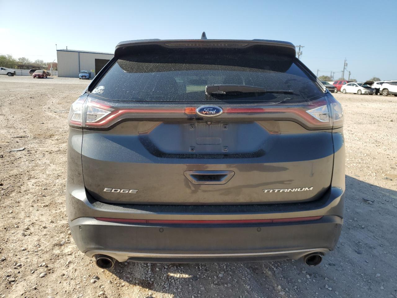2016 Ford Edge VIN 2FMPK3K81GBB05857 Copart auction photo, all over / undercarriage damage thumbnail 6