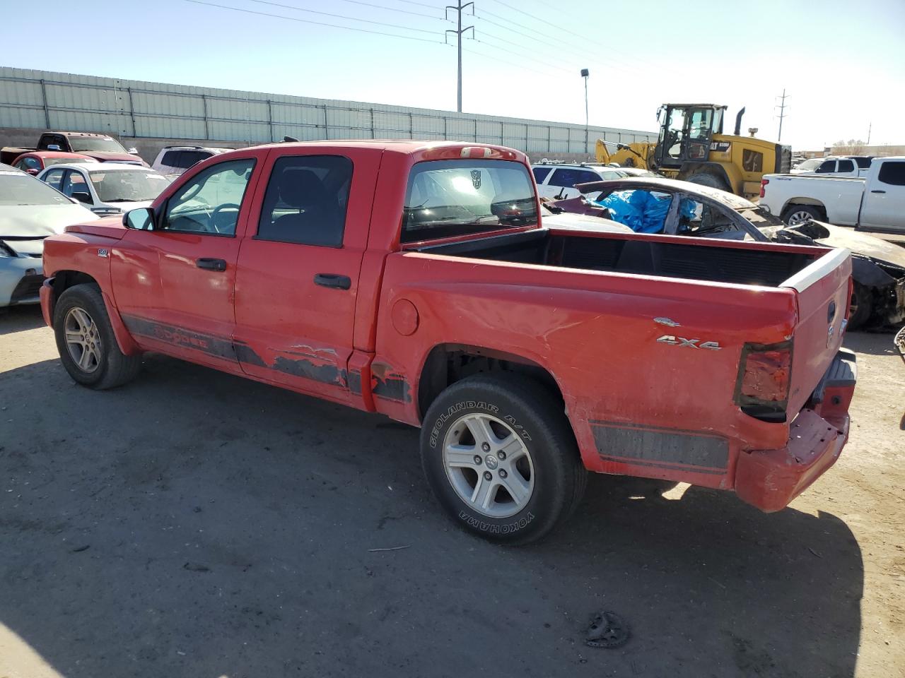 2011 Dodge Dakota VIN 1D7RW3GP2BS709665 Copart auction photo, rear end damage thumbnail 2