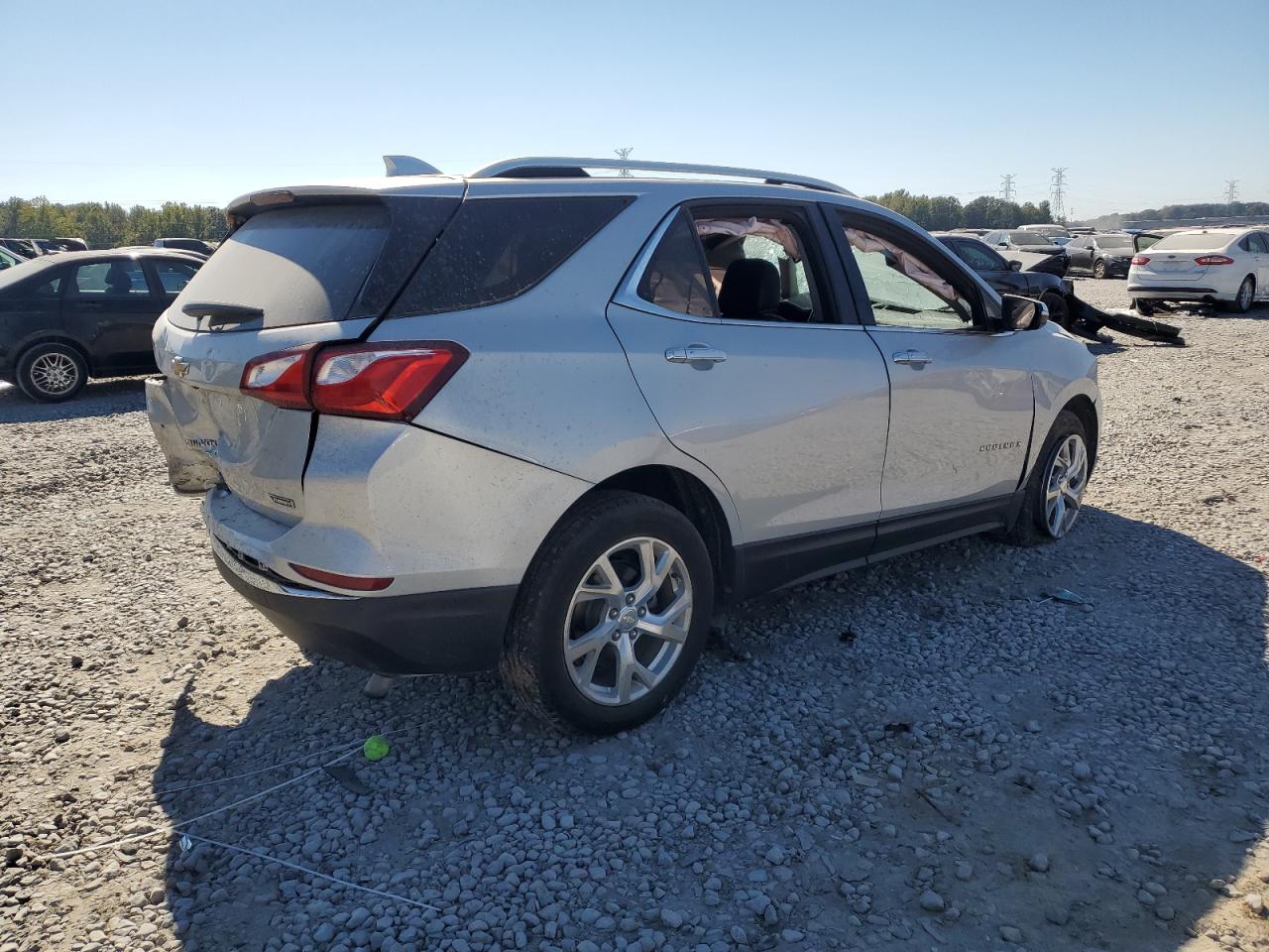 2018 Chevrolet Equinox VIN 3GNAXMEV9JL113128 Copart auction photo, all over damage thumbnail 3