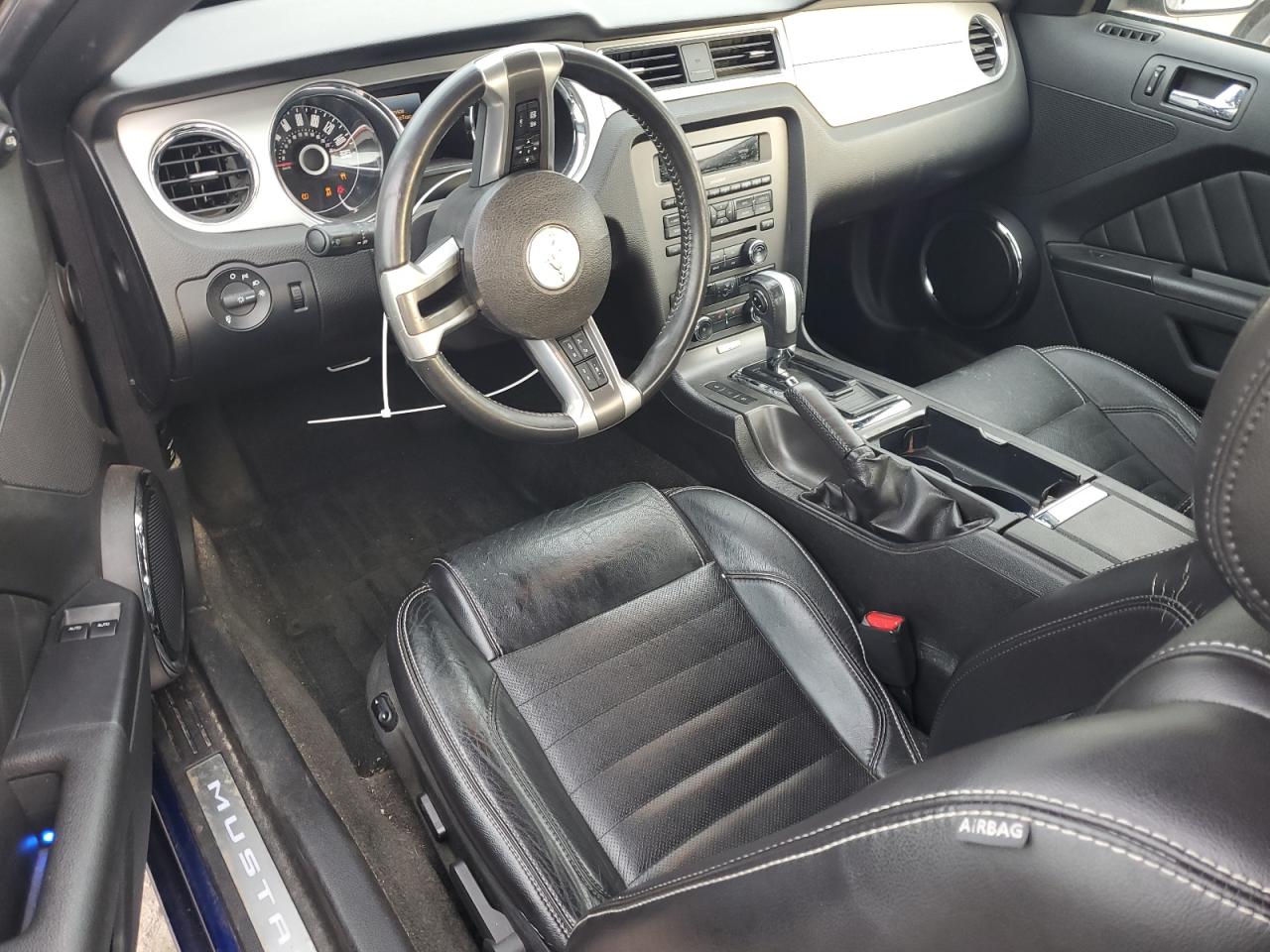 2014 Ford Mustang VIN 1ZVBP8AMXE5280005 Copart auction photo, front end / side damage thumbnail 8