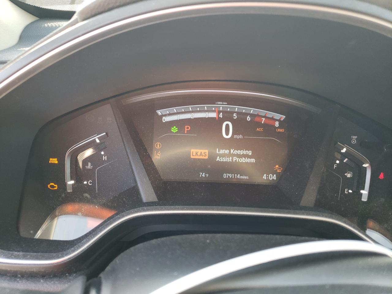 2017 Honda CR-V VIN 2HKRW2H51HH664629 Copart auction photo, front end damage thumbnail 9