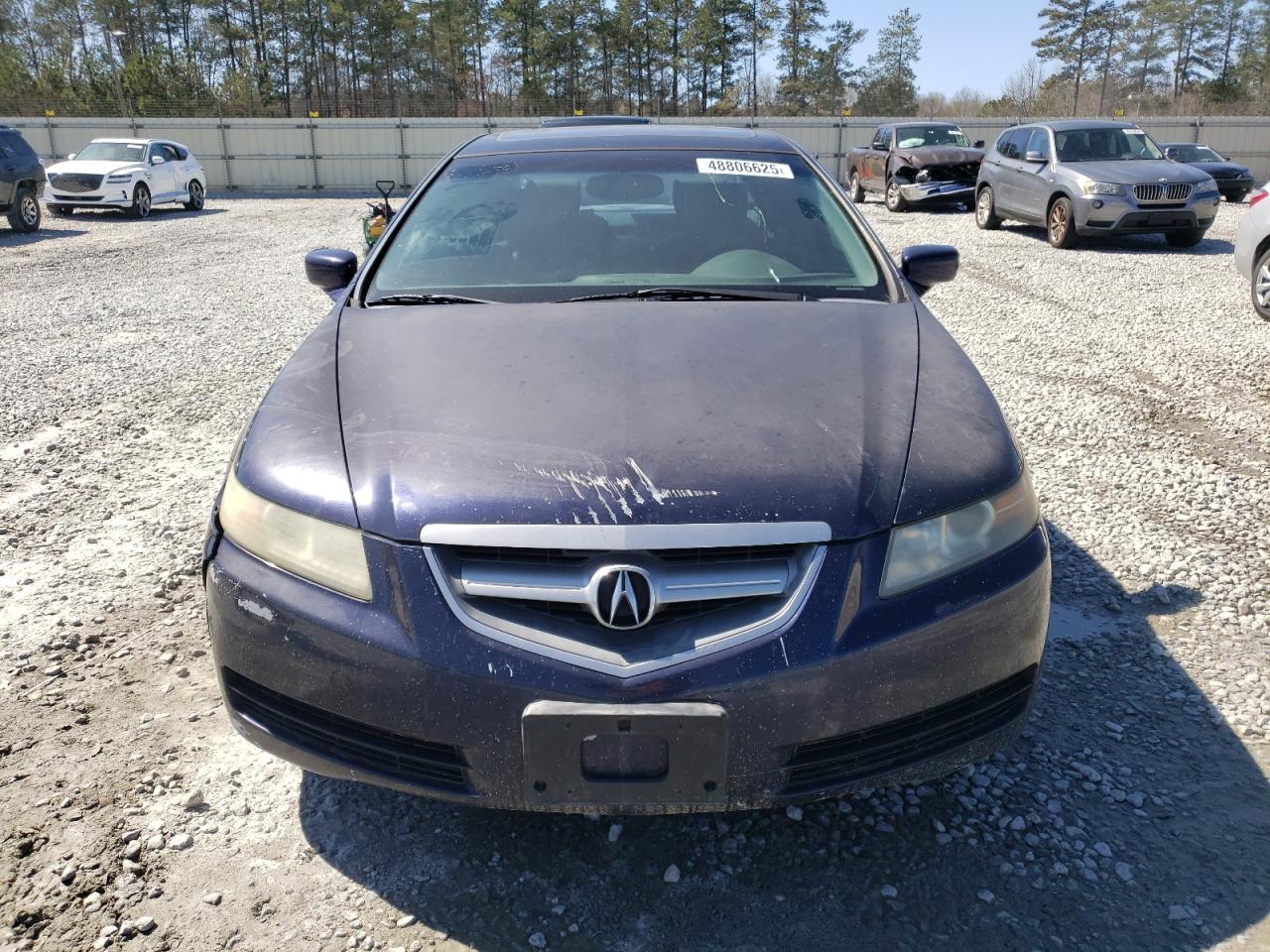 2006 Acura TL VIN 19UUA66226A077368 Copart auction photo, front end / undercarriage damage thumbnail 5