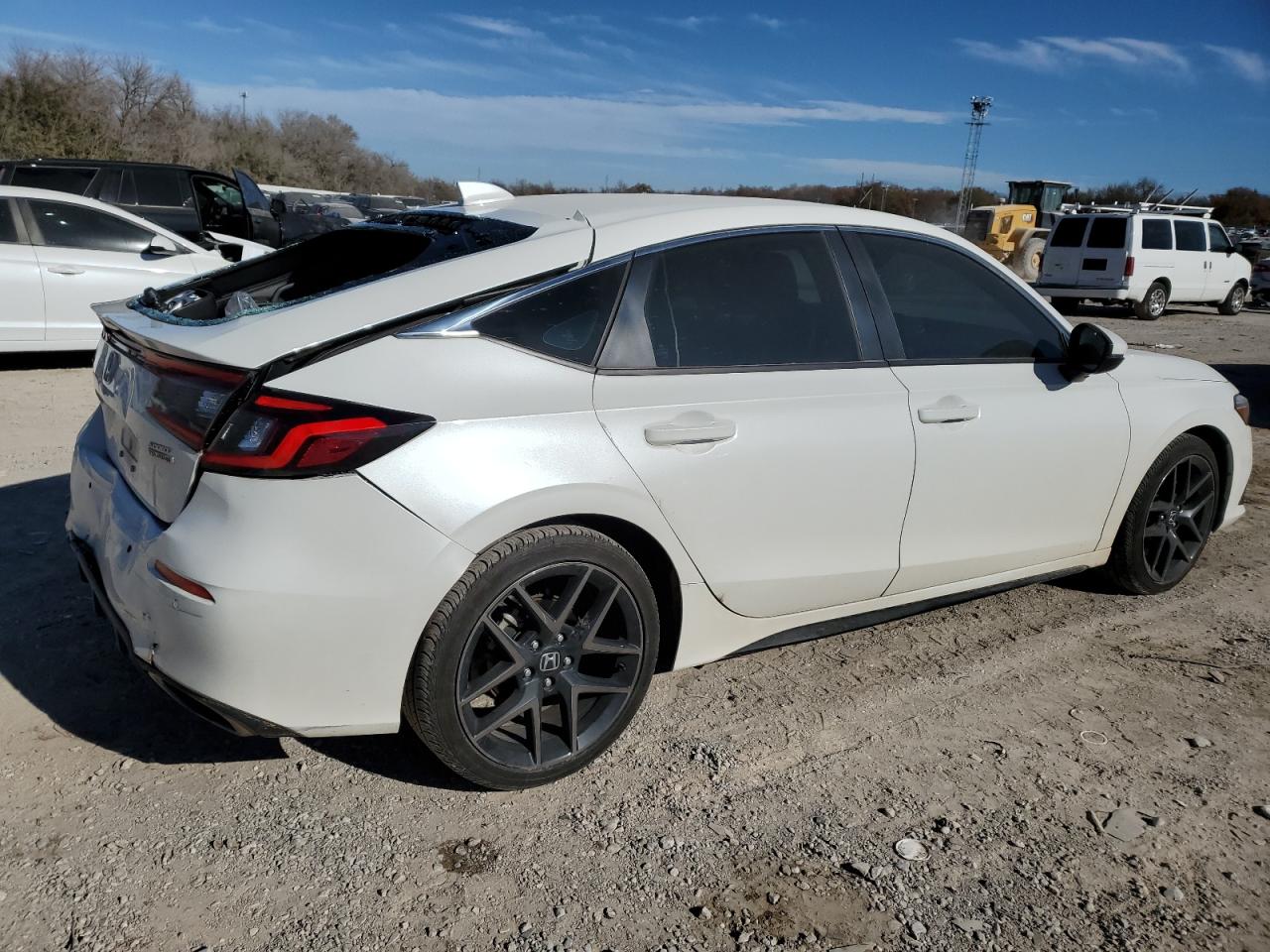 2023 Honda Civic VIN 19XFL1H86PE007750 Copart auction photo, rear end / minor dent/scratches damage thumbnail 3